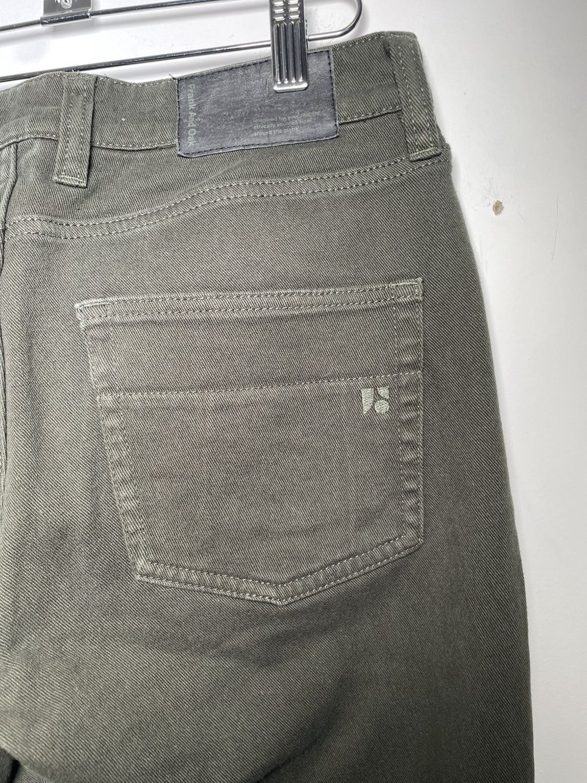 Frank & Oak Frank And Oak Olive Slim Jeans 30x32 Size US 30 / EU 46 - 7 Thumbnail
