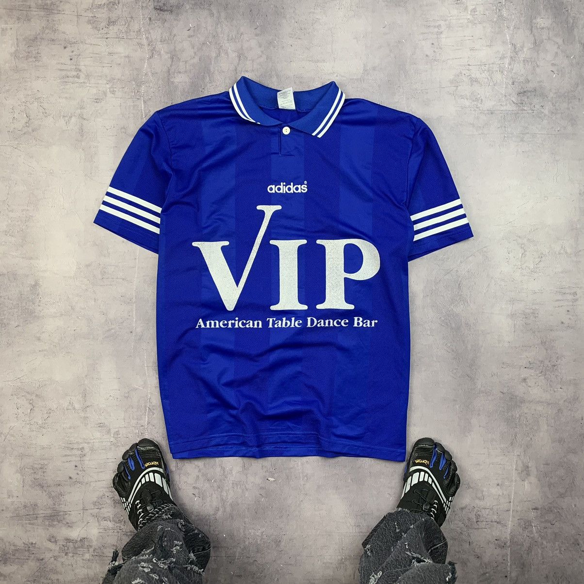 Adidas × Vintage Rare! Vintage Adidas Soccer Jersey VIP ATD 17 90s Big ...