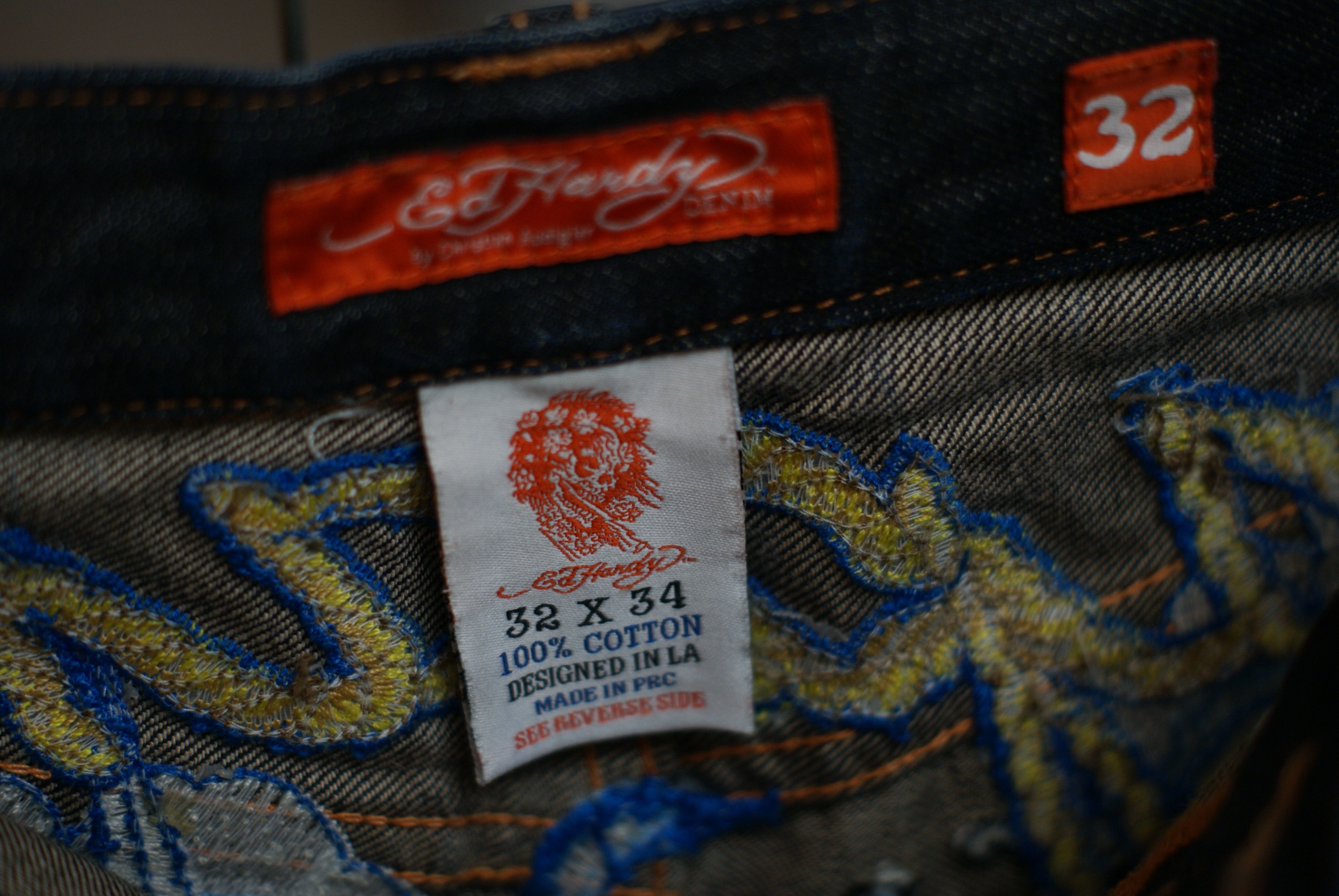 Christian Audigier Ed Hardy Christian Audigier Shorts 32 Japan Tiger Dragon Size 32" / US 10 / IT 46 - 7 Thumbnail