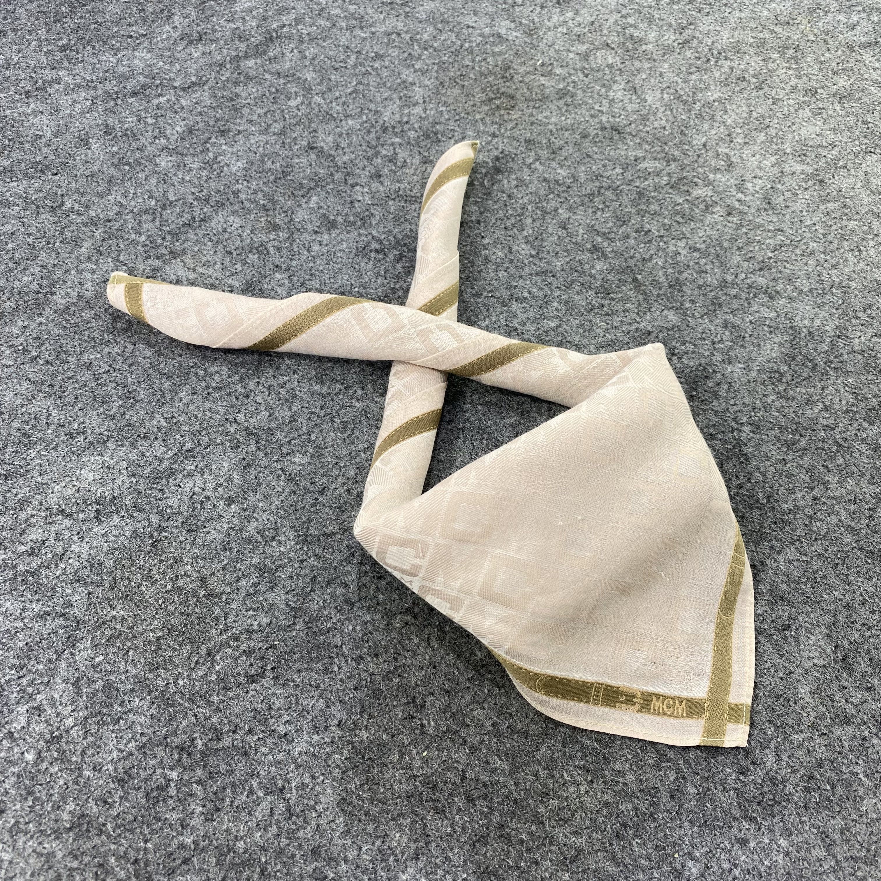 MCM MCM Handkerchief / Bandana / Neckerchief-B1487 Size ONE SIZE - 1 Thumbnail