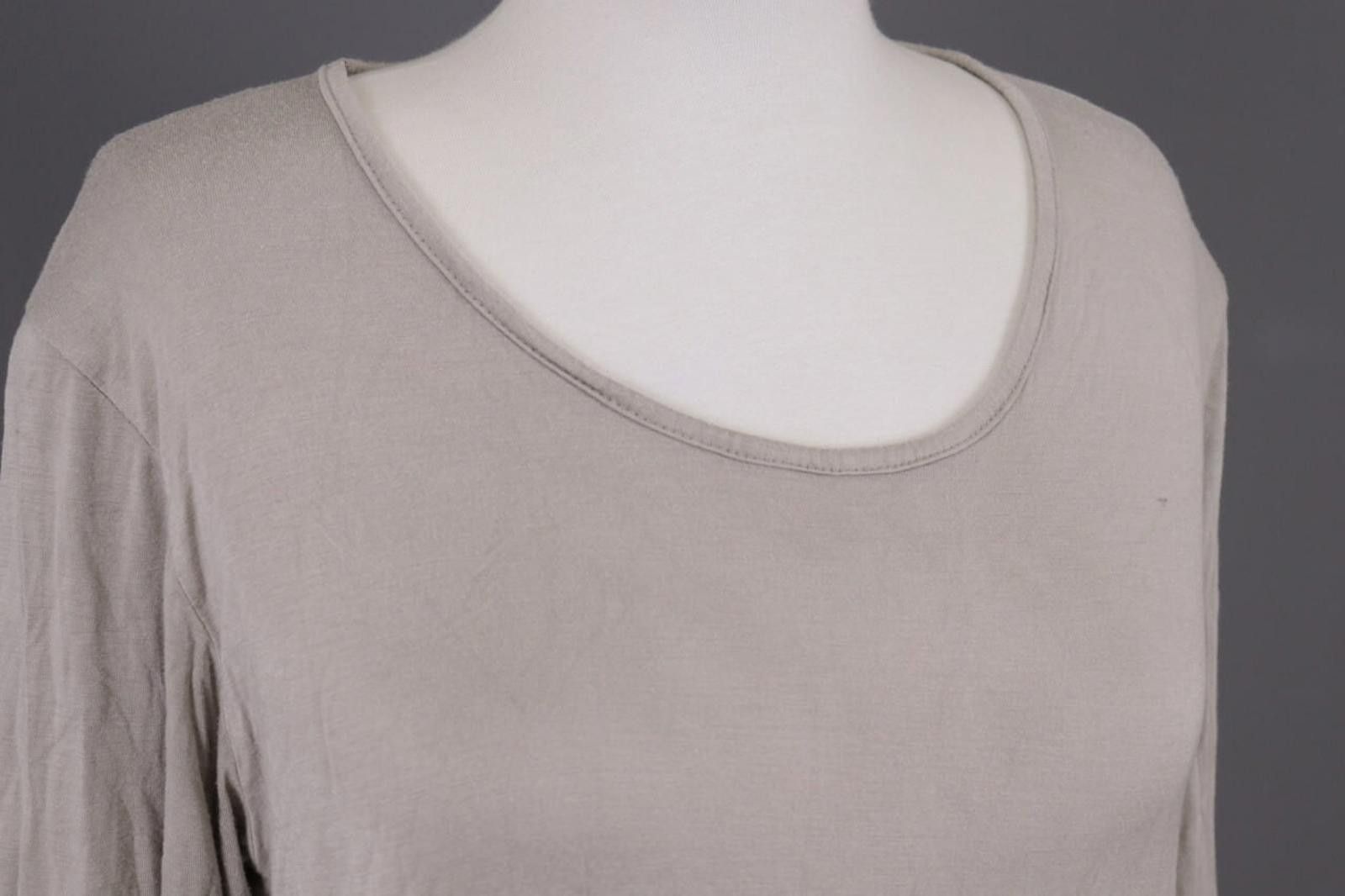Designer Sarah Santos Gray Lagenlook Relaxed ViscoseTunic Top Blouse Size M / US 6-8 / IT 42-44 - 5 Thumbnail