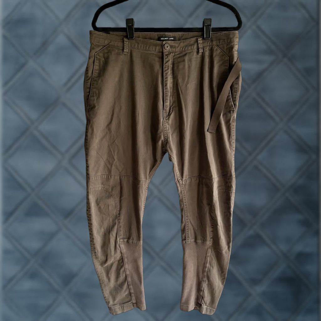 VINTAGE HELMUT LANG Pant Pants Brown 33 Men Regular 33 Brown 90s