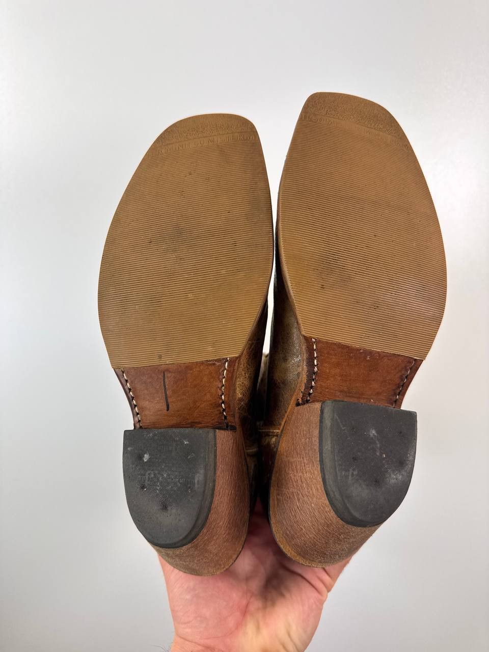 Justin Boots Vintage Justin Boots BRL122 Western Handcrafted USA Size 7.5 Size US 7.5 / EU 40-41 - 8 Thumbnail