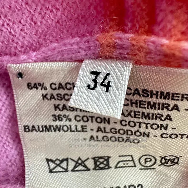 Hermes Hermes Pink Knitted Sweater Size XXS / US 00 / IT 34 - 5 Thumbnail