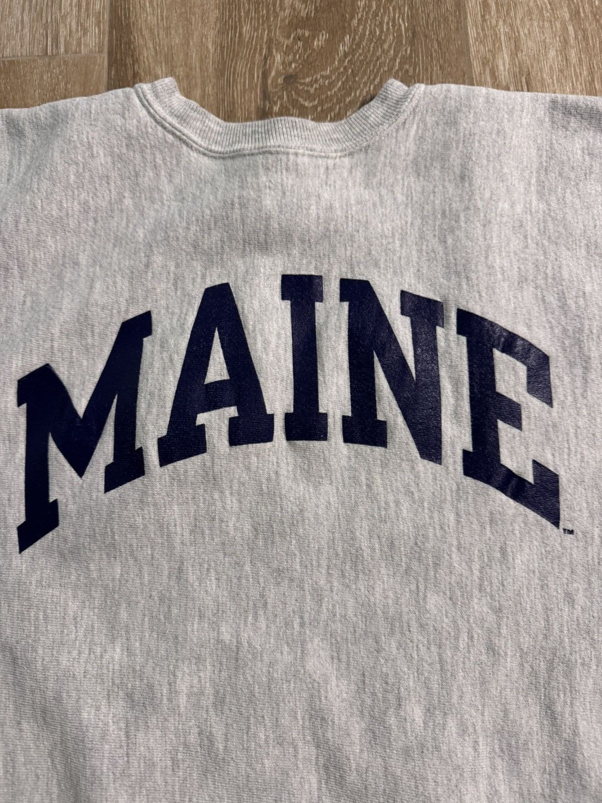 Champion VTG 1990’s Champion Maine Reverseweave Sweatshirt Size US L / EU 52-54 / 3 - 2 Thumbnail