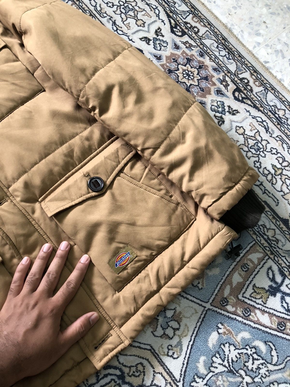 Dickies Dickies Puffer Down Jacket With Fur Size US L / EU 52-54 / 3 - 11 Thumbnail