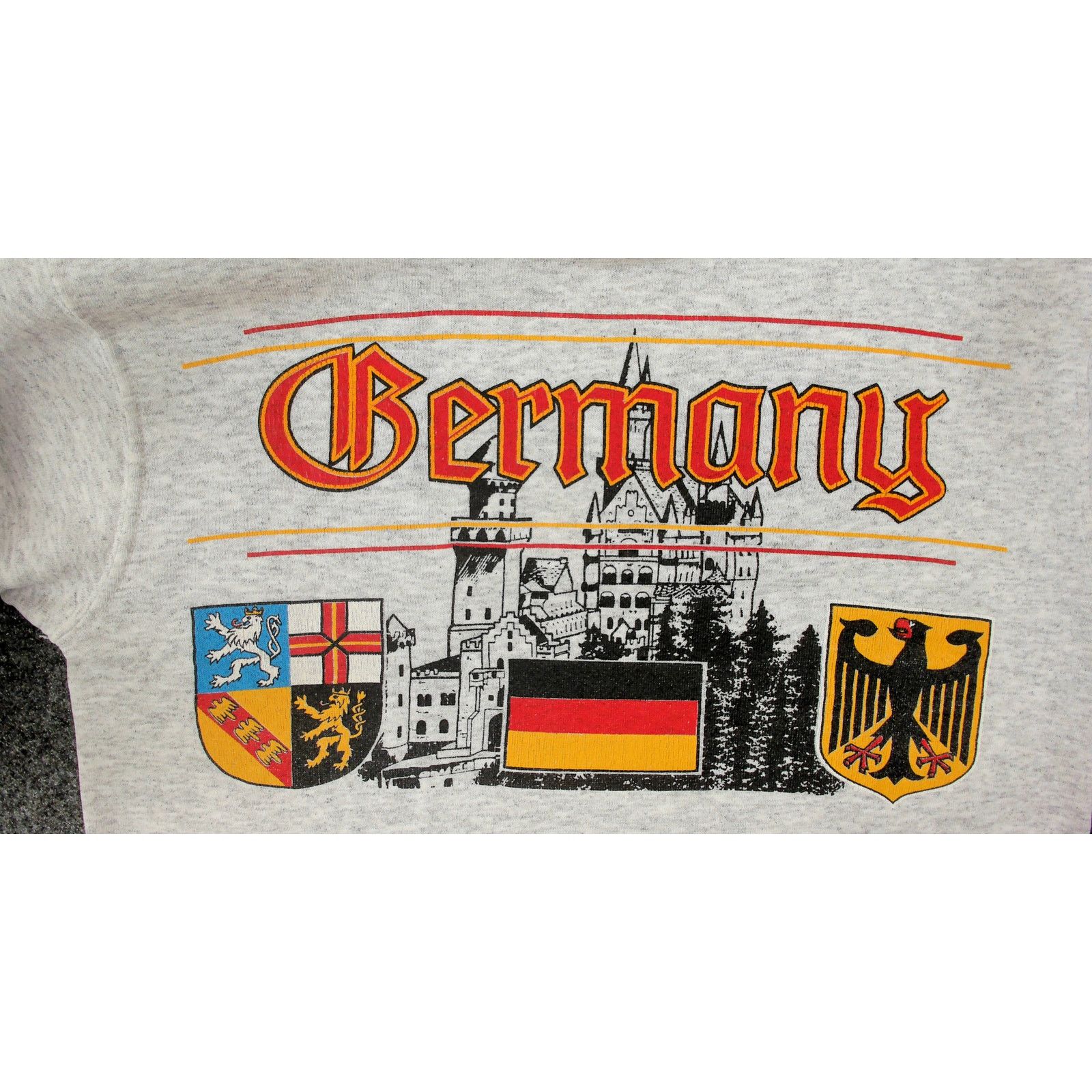 Vintage Galt Sand VTG 80s Germany Neuschwanstein Castle Sweatshirt Size US S / EU 44-46 / 1 - 12 Thumbnail