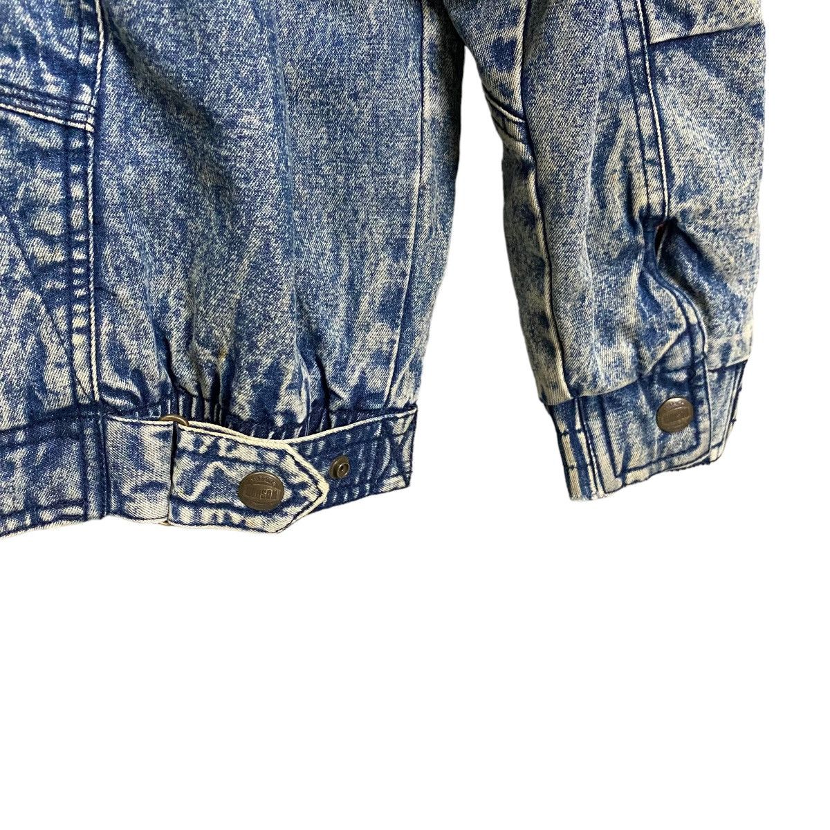 Vintage Vintage 80s Bobson asid wash denim jacket Size US S / EU 44-46 / 1 - 12 Thumbnail