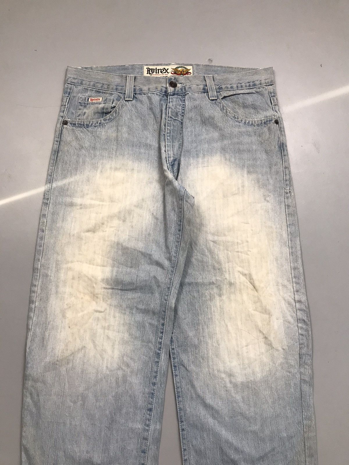 Avirex Vintage avirex faded denim Size US 42 / EU 58 - 4 Thumbnail