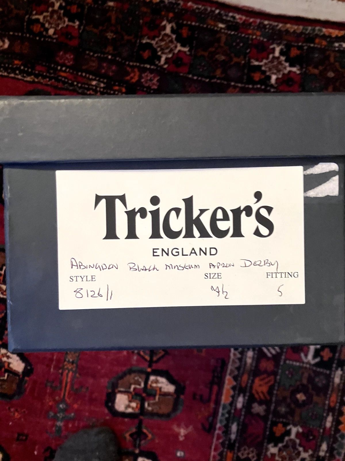Tricker's Abingdon Museum Calf Split-toe Derby Size US 8.5 / EU 41-42 - 4 Thumbnail