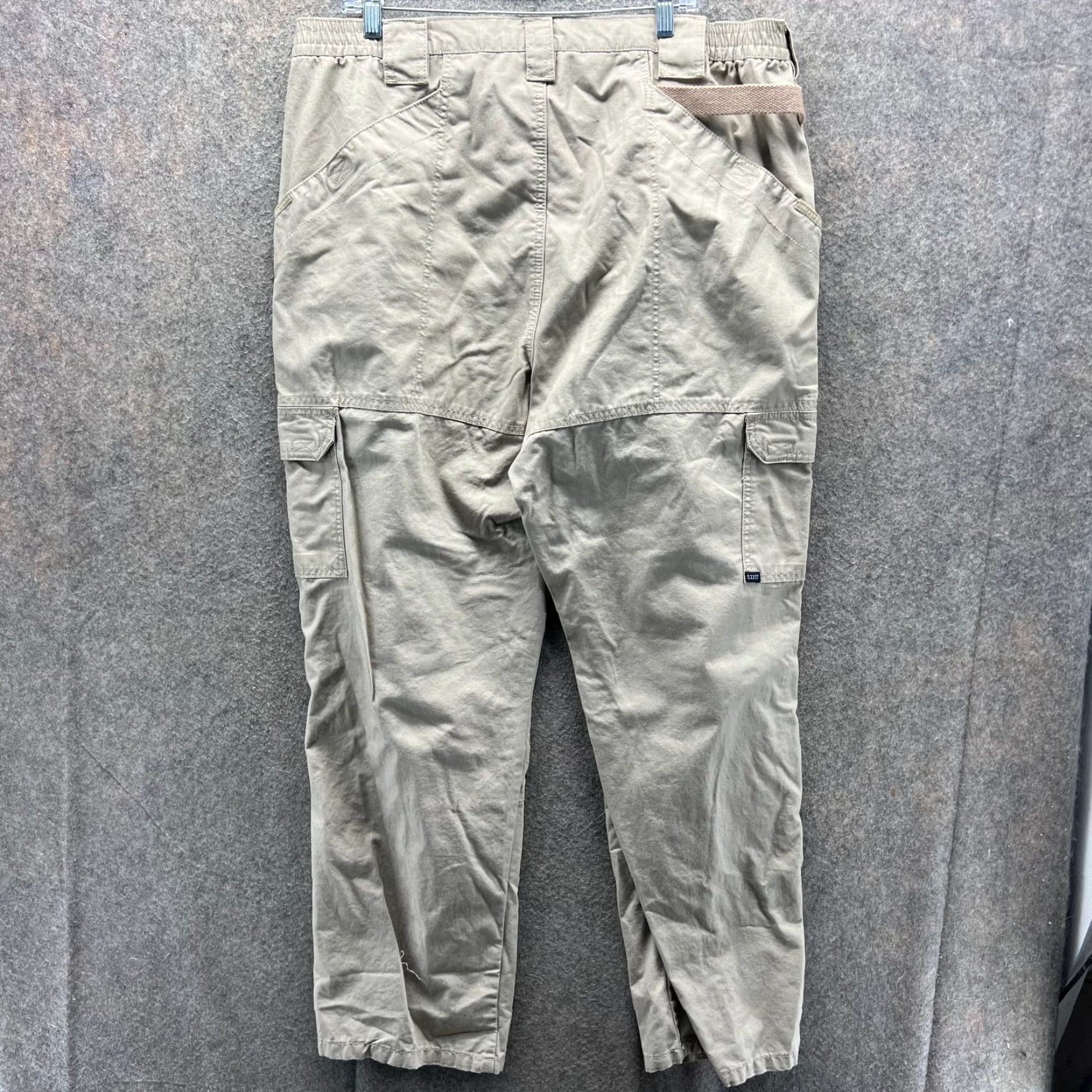 Vintage VINTAGE 5.11 Tactical Pants Mens 40x30 Beige Cargo Utility Ripstop Military Apex 74251 Size US 40 / EU 56 - 2 Thumbnail