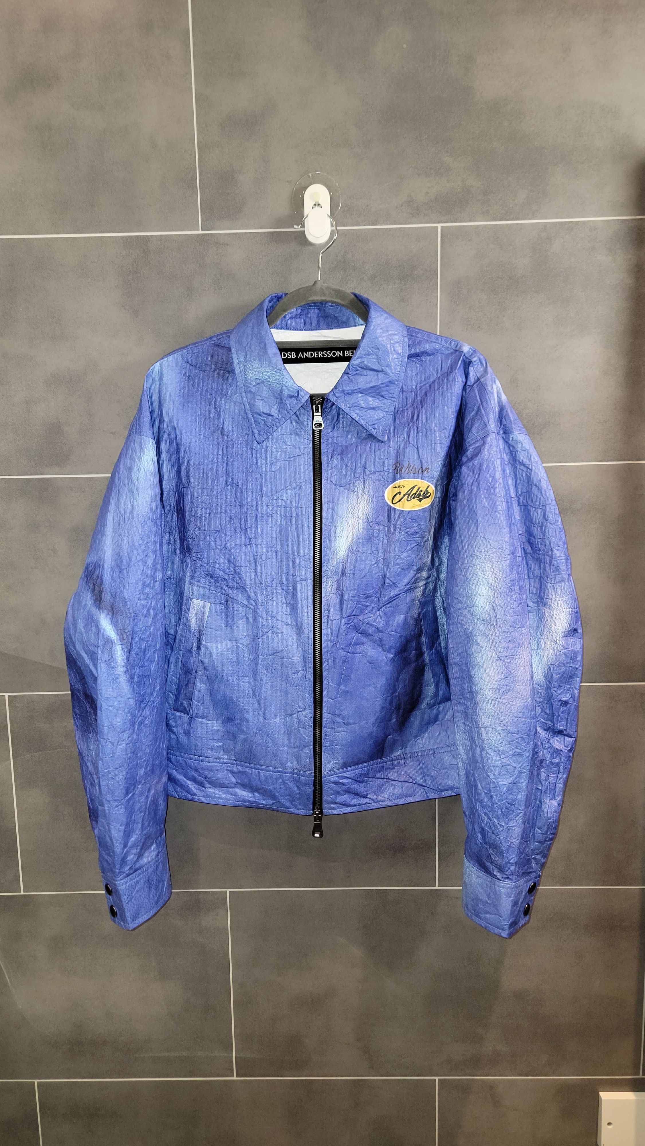 Andersson Bell Andersson Bell Blue Wilson Printed Tyvek Jacket Size US M / EU 48-50 / 2 - 1 Thumbnail