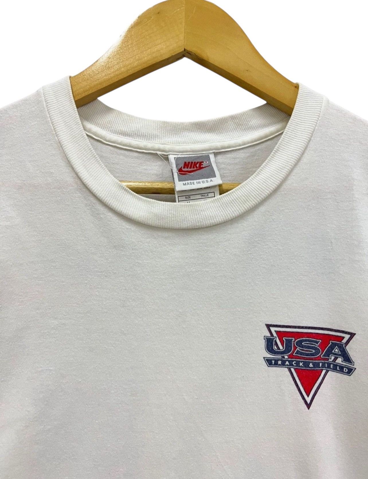 Vintage Vintage 90s NIKE Made in USA Big Logo Backhit Large Size US L / EU 52-54 / 3 - 5 Thumbnail