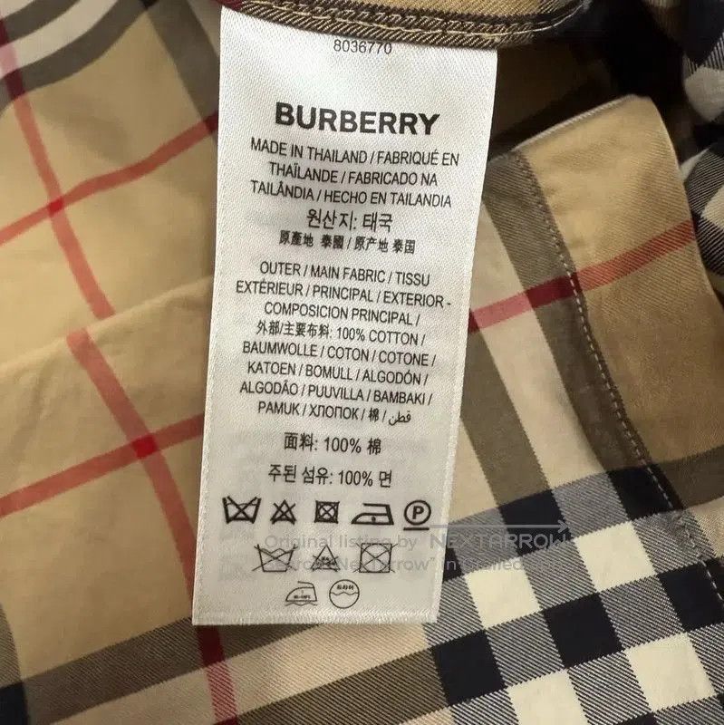 Burberry Burberry Multi-Colored Men's Jacket in Size S. Size US S / EU 44-46 / 1 - 4 Thumbnail