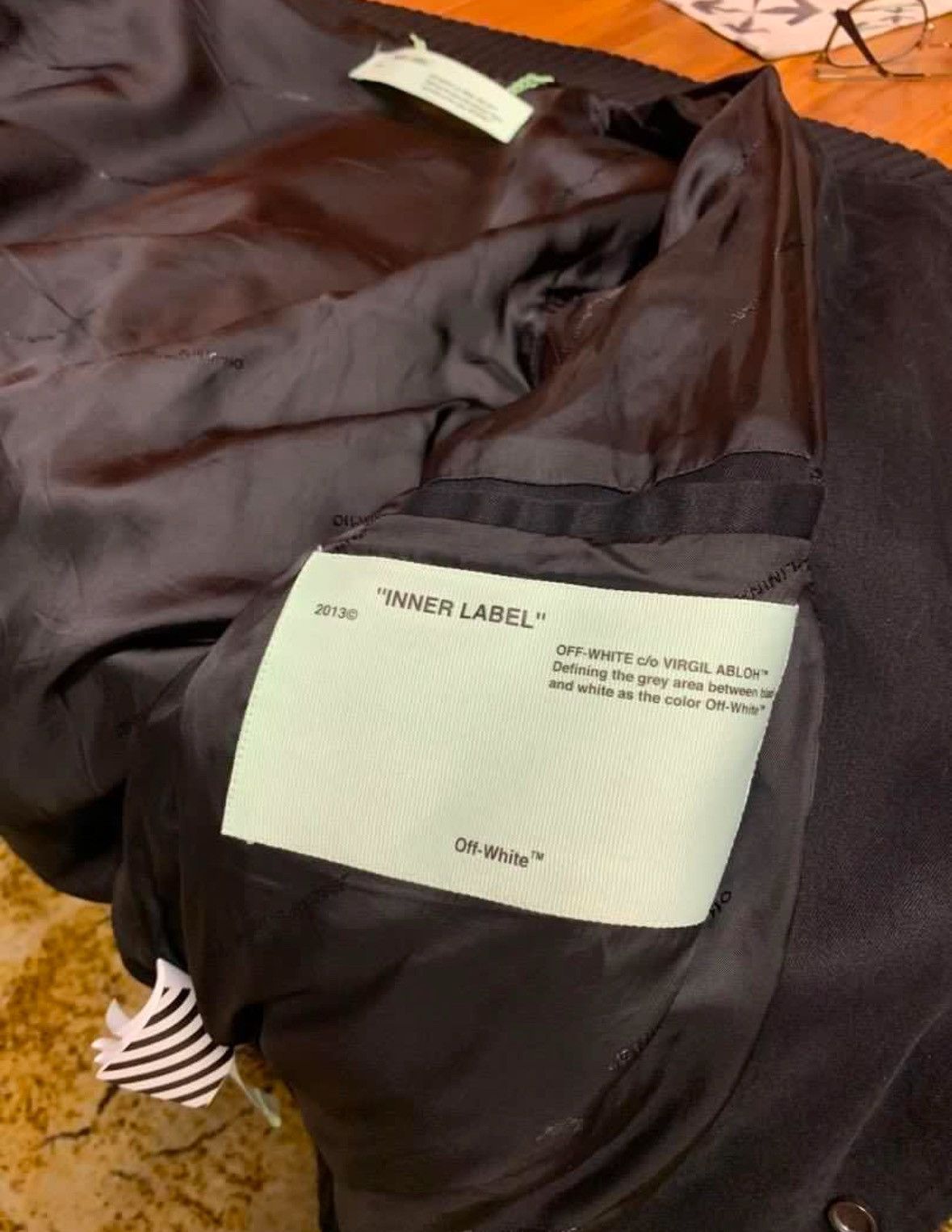 Off-White Off-White Arrow Logo Bomber Jacket Size US XL / EU 56 / 4 - 6 Thumbnail
