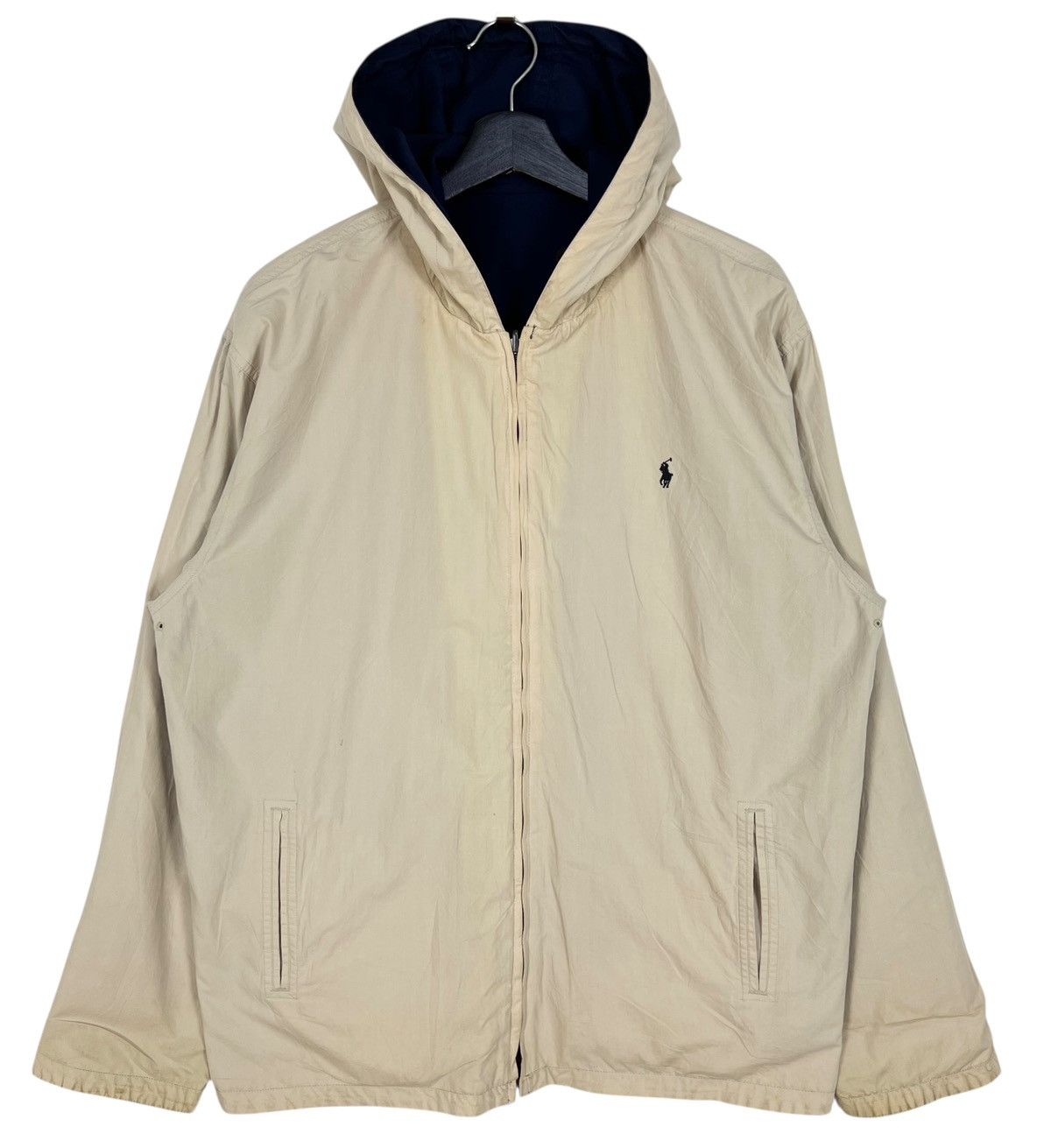 Polo Ralph Lauren × Ralph Lauren Polo Ralph Lauren Reversible Zipper Hoodie Light Jacket Size US M / EU 48-50 / 2 - 10 Thumbnail