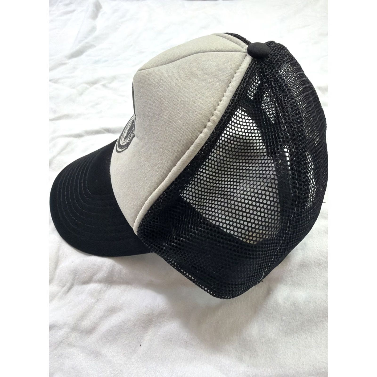 Vintage VINTAGE Nissin Trucker Hat Black Gray “drink And Destroy” “beer Lords” Men One Size Hat Size ONE SIZE - 7 Thumbnail
