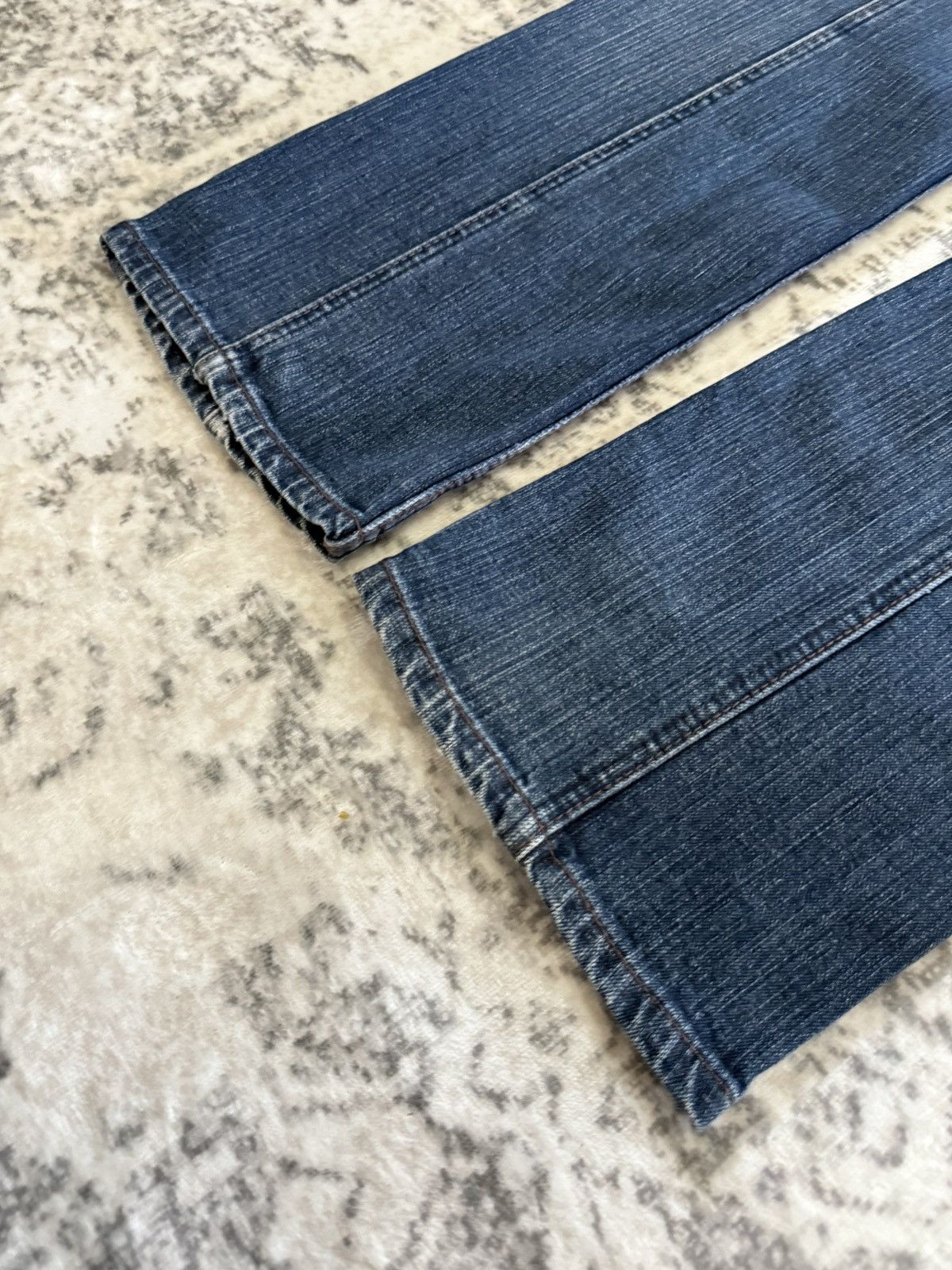 Japanese Brand Hideaways Nicole Japan Paneled Aztec Jeans Size US 30 / EU 46 - 17 Thumbnail