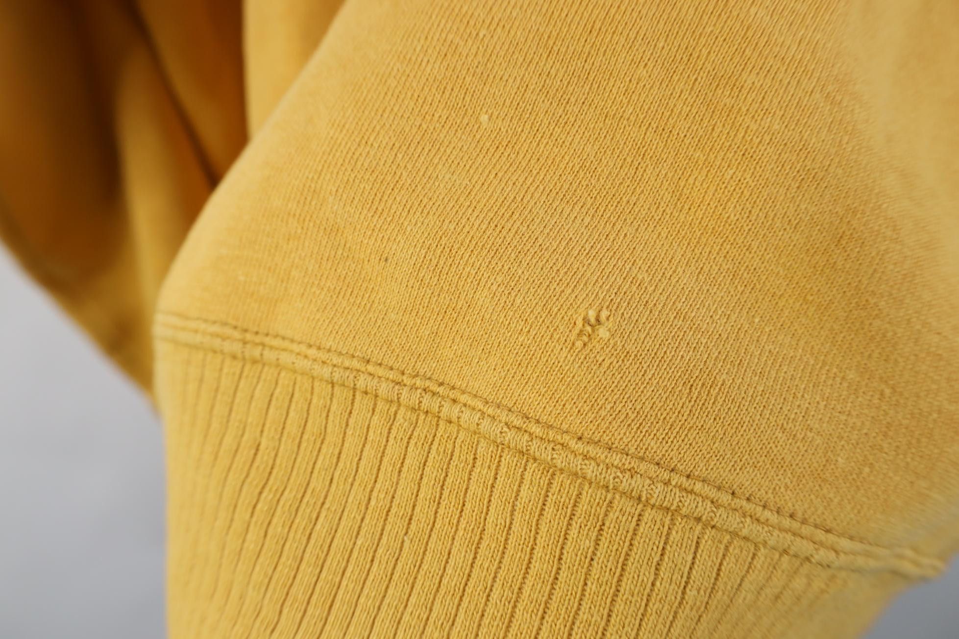 Vintage Vintage 50s 60s Blank Boxy Fit Shawl Sweatshirt Yellow USA Size US S / EU 44-46 / 1 - 11 Thumbnail