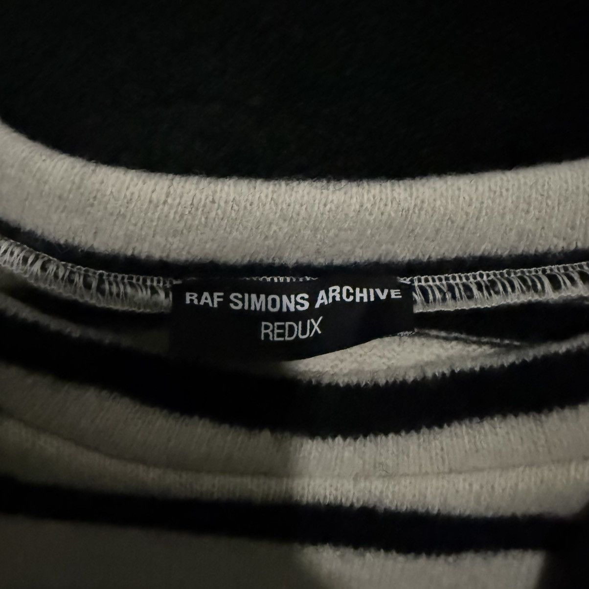 Raf Simons AW01 (Redux) - Stray Souls Striped Wool Sweater Size US M / EU 48-50 / 2 - 4 Thumbnail