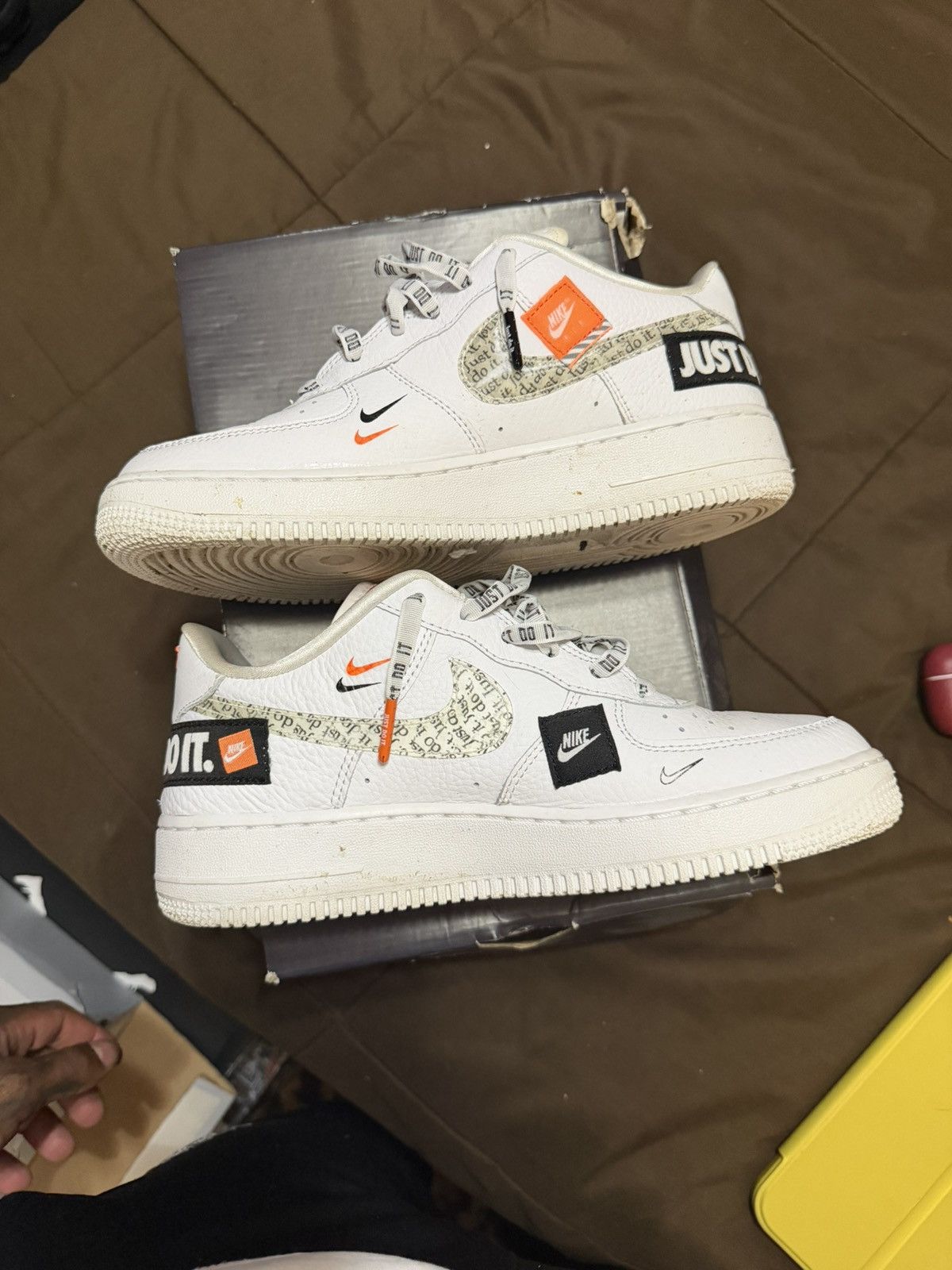 Nike Just Do It Air Force 1 Size US 7 / EU 40 - 4 Thumbnail