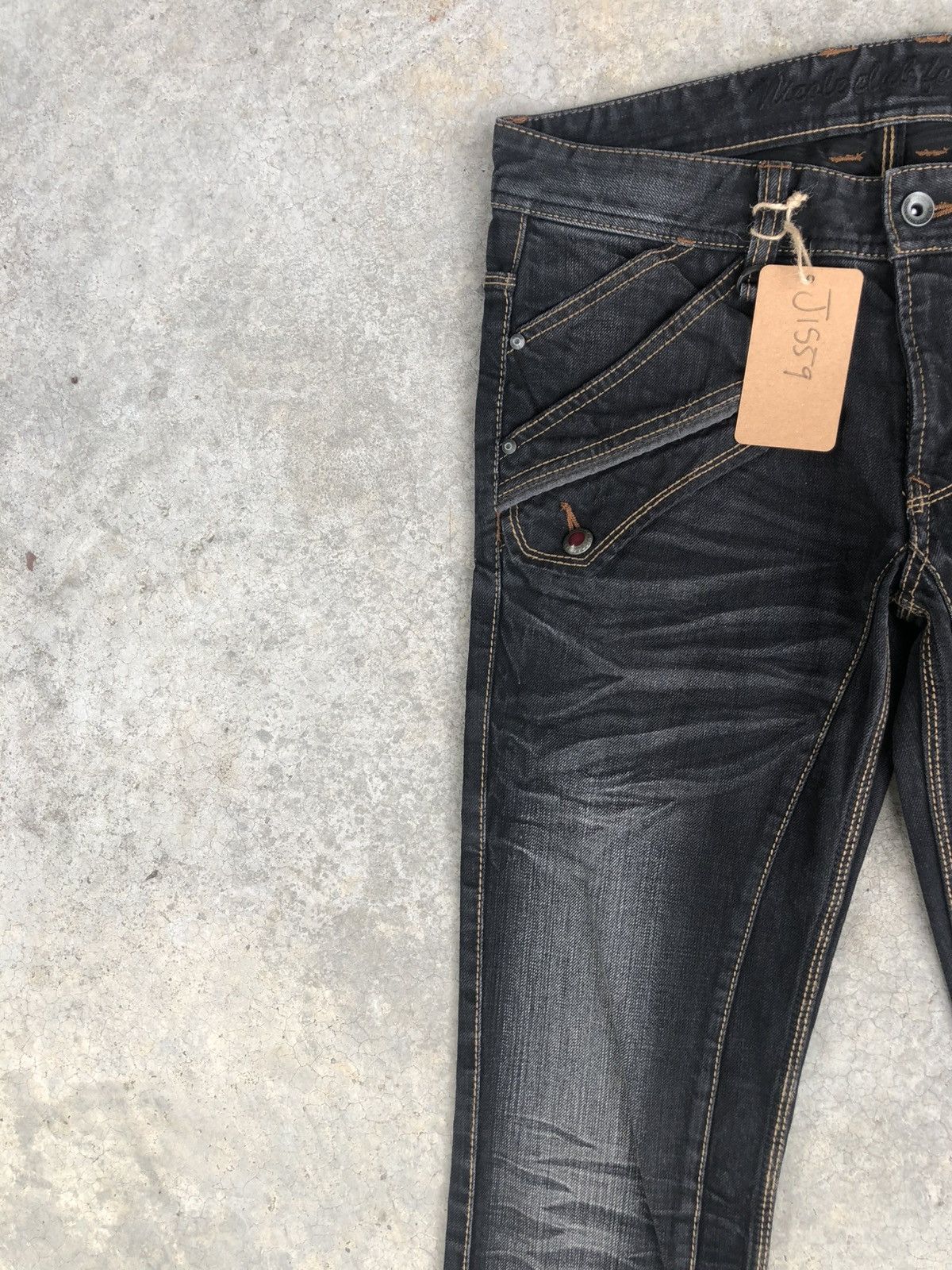 Who Decides War Nicole Club Flared Jeans Distressed Jeans Size US 31 - 4 Thumbnail