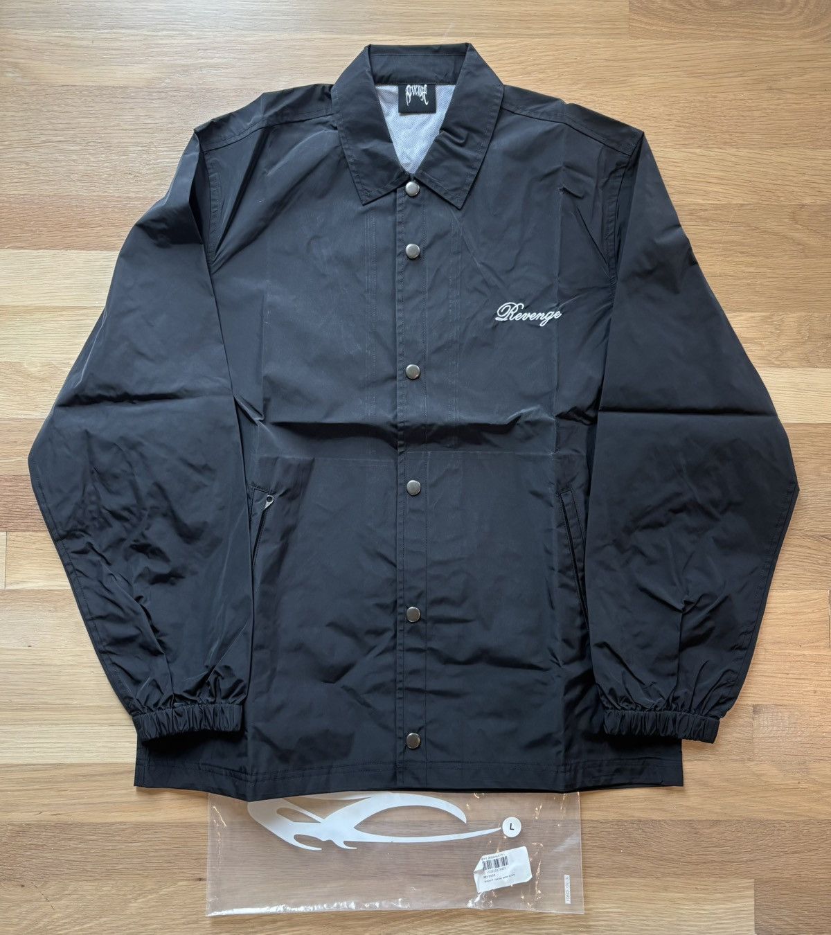 Revenge Revenge Broken R Coaches Jacket Size US L / EU 52-54 / 3 - 3 Thumbnail