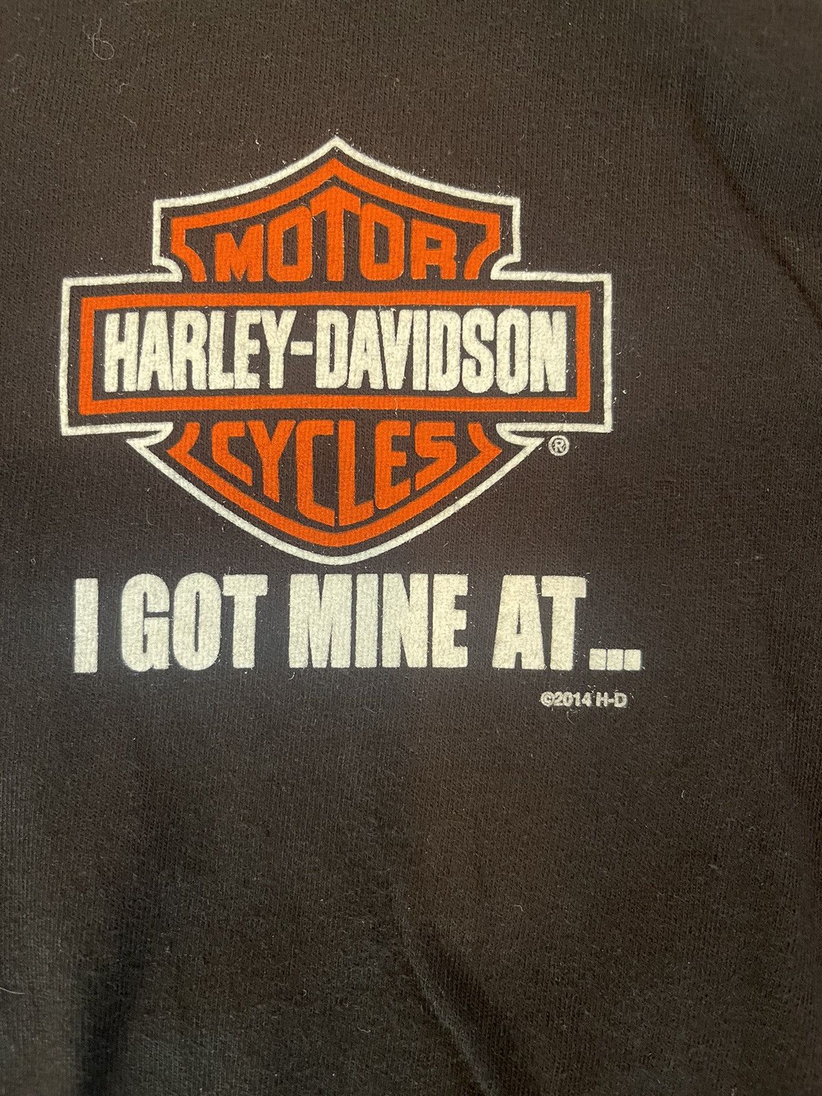 Harley Davidson 2014 Harley Davidson Denver T-shirt Size US XL / EU 56 / 4 - 7 Thumbnail
