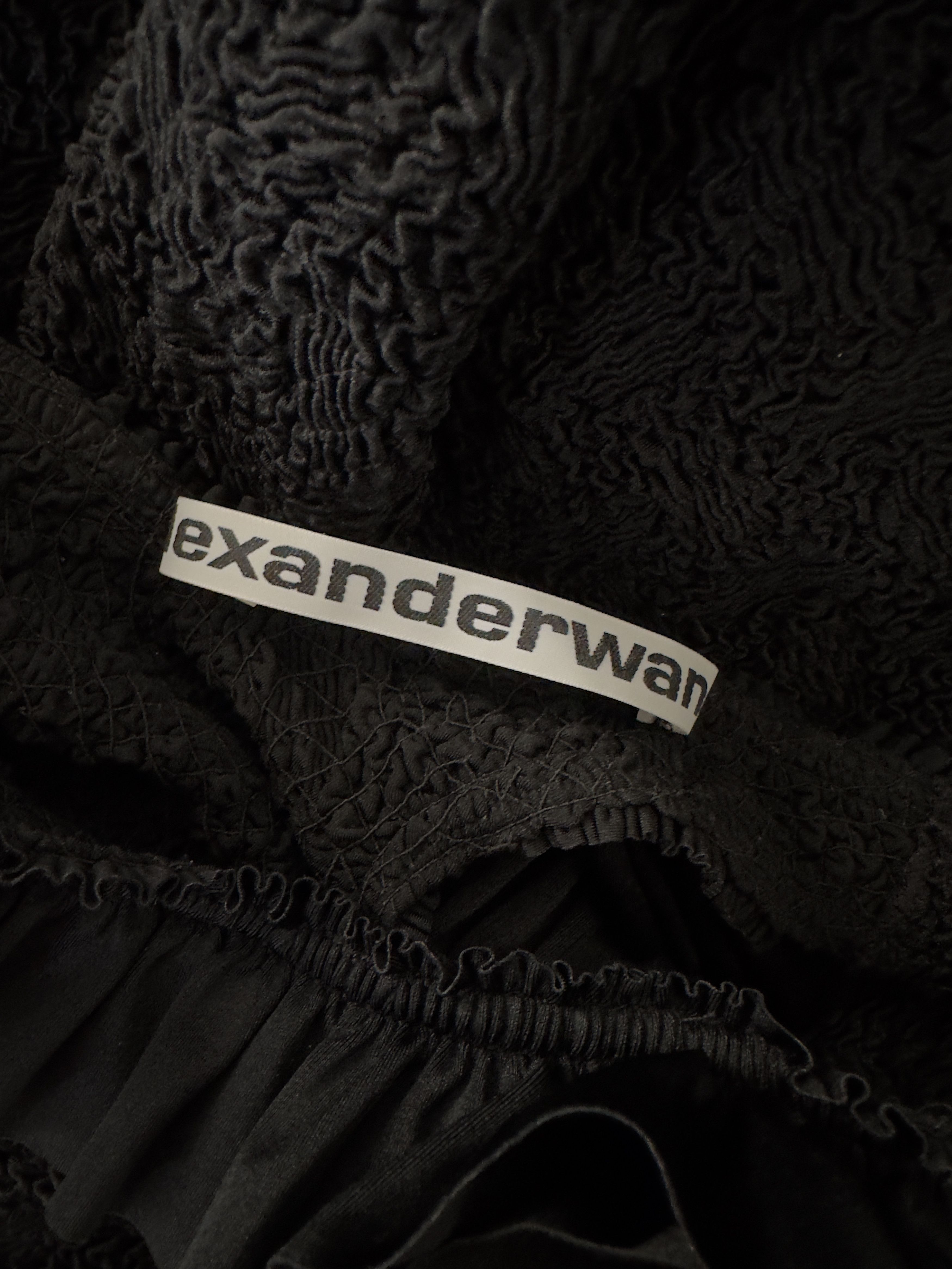 Alexander Wang Black smocked skirt - Alexander Wang Size 26" / US 2 / IT 38 - 4 Thumbnail