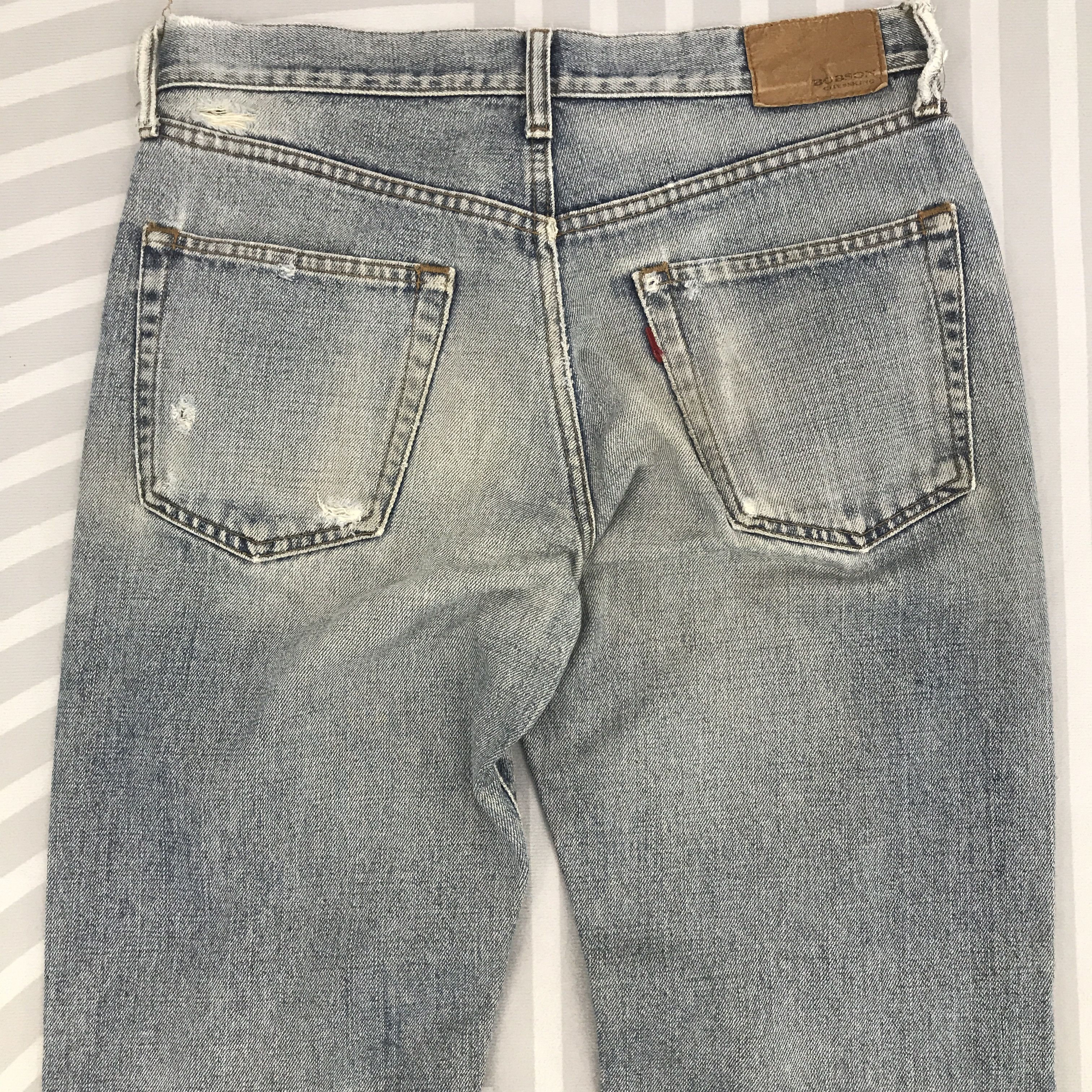 Japanese Brand × Vintage Vintage Japanese Brand Distressed jeans Size US 31 - 6 Thumbnail