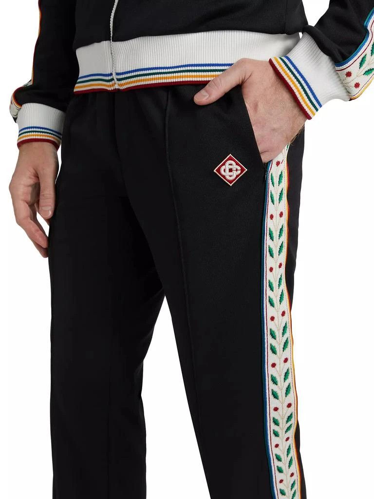 Casablanca os11x0725 Laurel Track Pants in Black Size US 34 / EU 50 - 6 Thumbnail