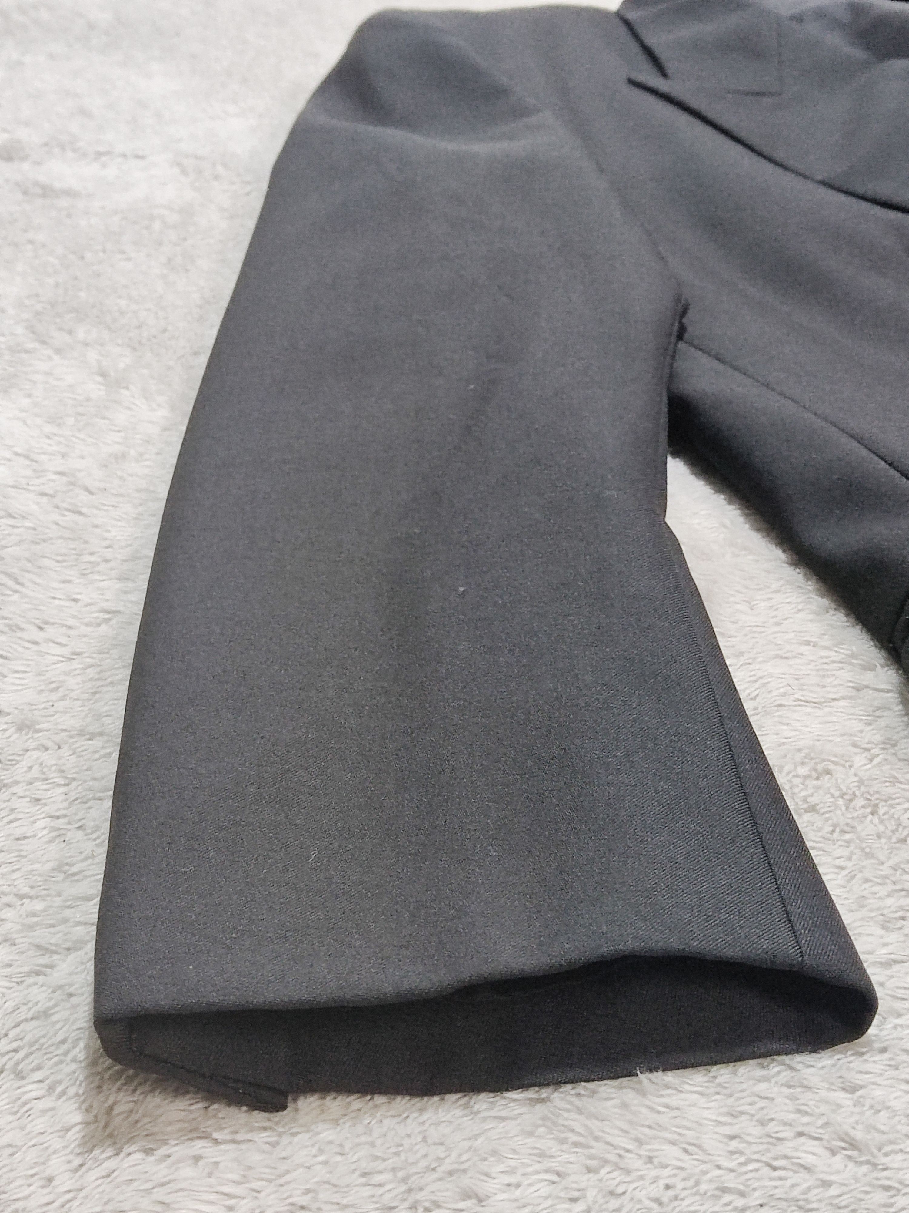 Pierre Cardin Vintage Pierre Cardin JDM Double Breasted Wool Blazer Black Size 44S - 6 Thumbnail