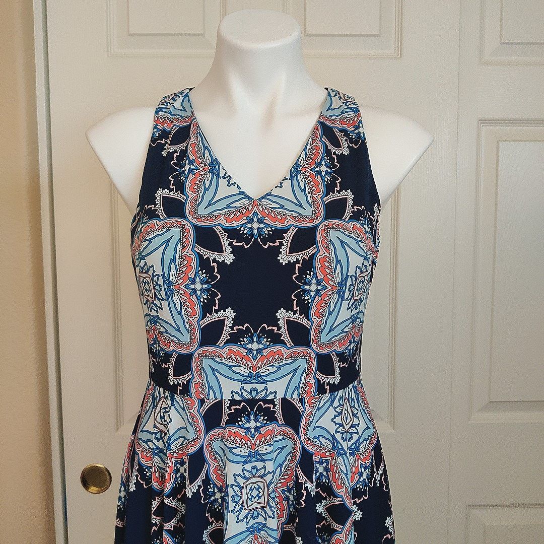 MAGGY LONDON Maggy London stretch handkerchief hem summer dress sz 4P Size S / US 4 / IT 40 - 4 Thumbnail