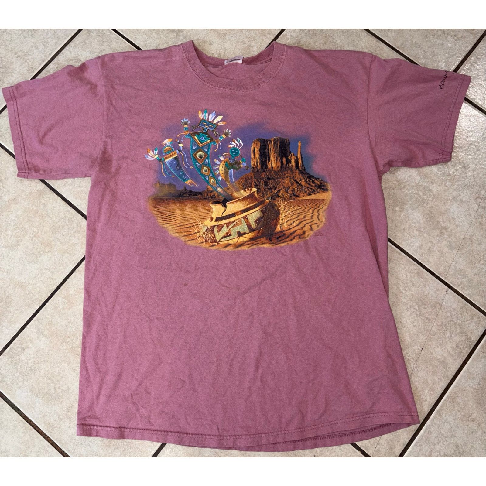 Anvil Vintage 2001 Arizona Monument Valley USA t size large Size US L / EU 52-54 / 3 - 1 Thumbnail