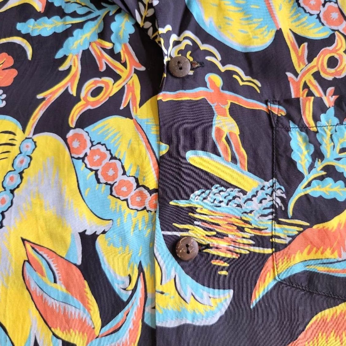 Sun Surf Sun Surf Hawaiian Print Rayon Short Sleeve Shirt M Japan Made Mens Size US M / EU 48-50 / 2 - 6 Thumbnail