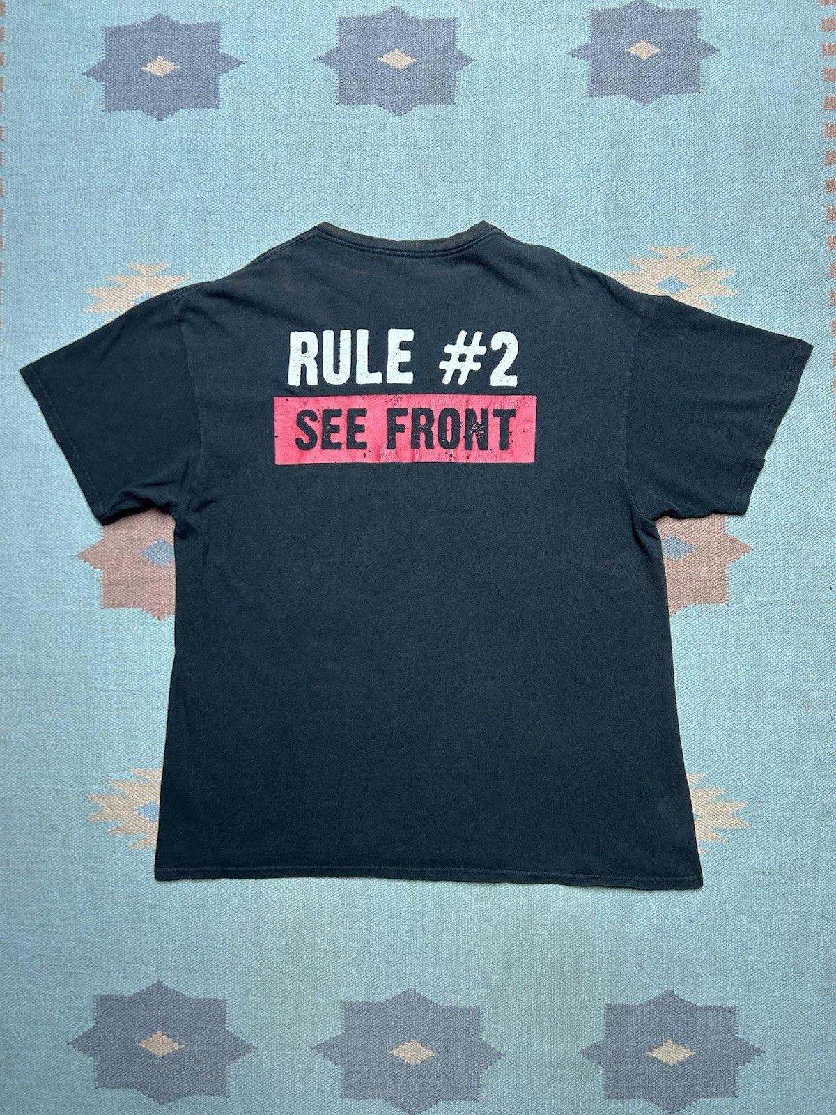 Vintage y2k t shirt rule #1 I’m always right hot topic faded L/XL Size US L / EU 52-54 / 3 - 5 Thumbnail