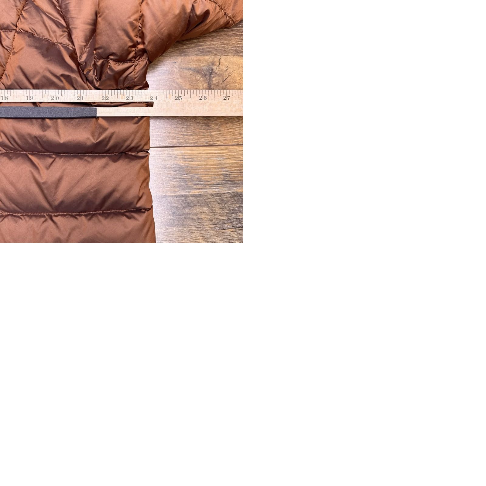 Eddie Bauer Eddie Bauer Puffer Jacket Womens 2XL Brown EB650 Nylon Softshell Down Zip Long Sleeve Coat Jacket Size XXL / US 16-18 / IT 52-54 - 9 Thumbnail
