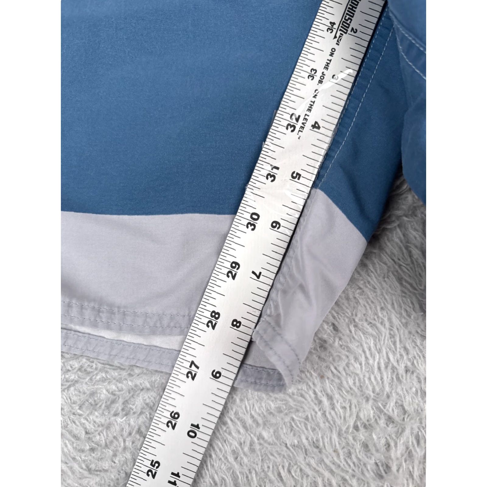 Patagonia Patagonia Bottom Mens 28 Blue Gray Swim Trunks Surfing Hawaiian Boardshorts Wave Farer Patagoni a Size US 28 / EU 44 - 7 Thumbnail