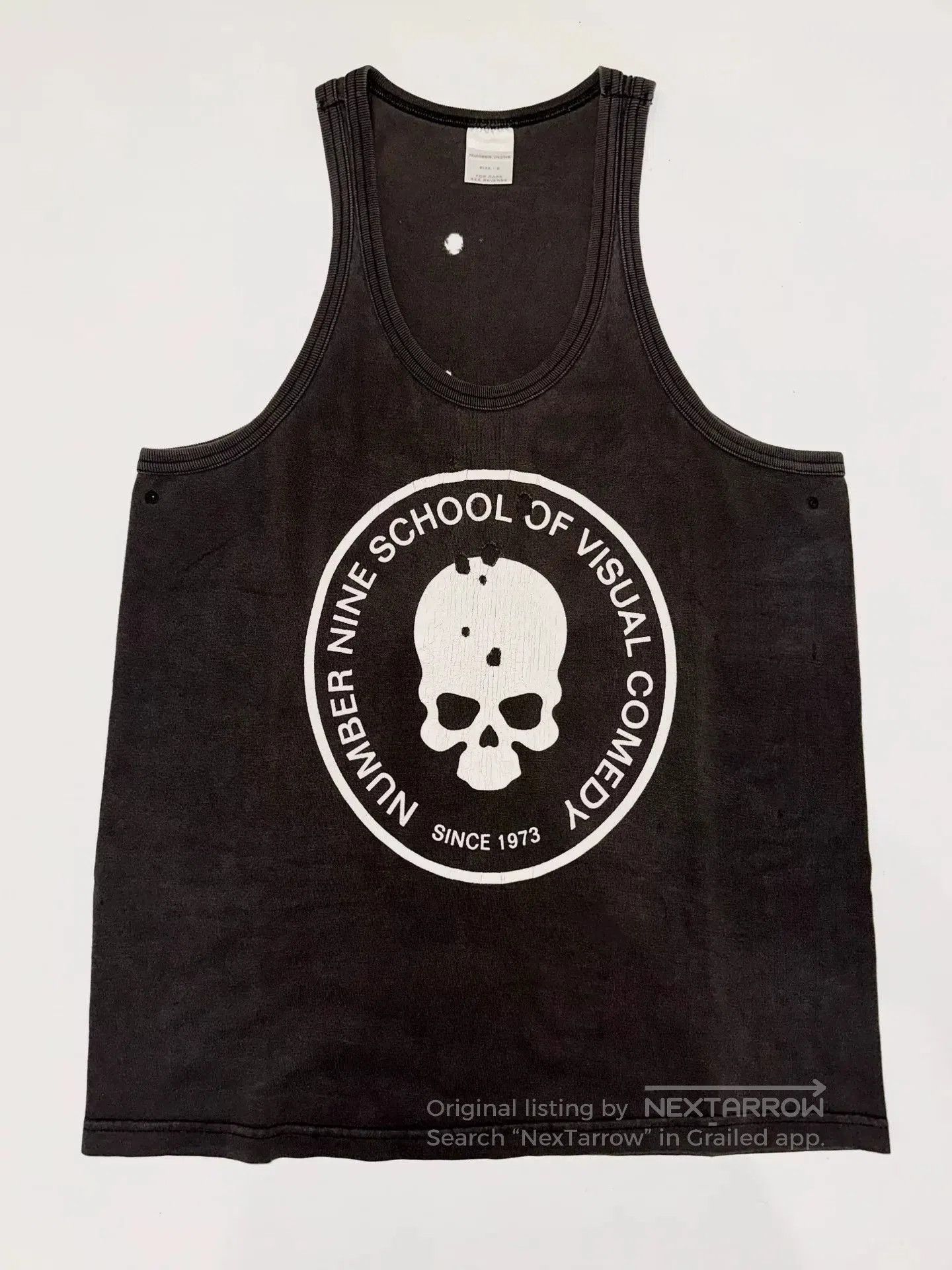 Number (N)ine Number Nine School of Visual Comedy Tank Top. Size US M / EU 48-50 / 2 - 5 Thumbnail