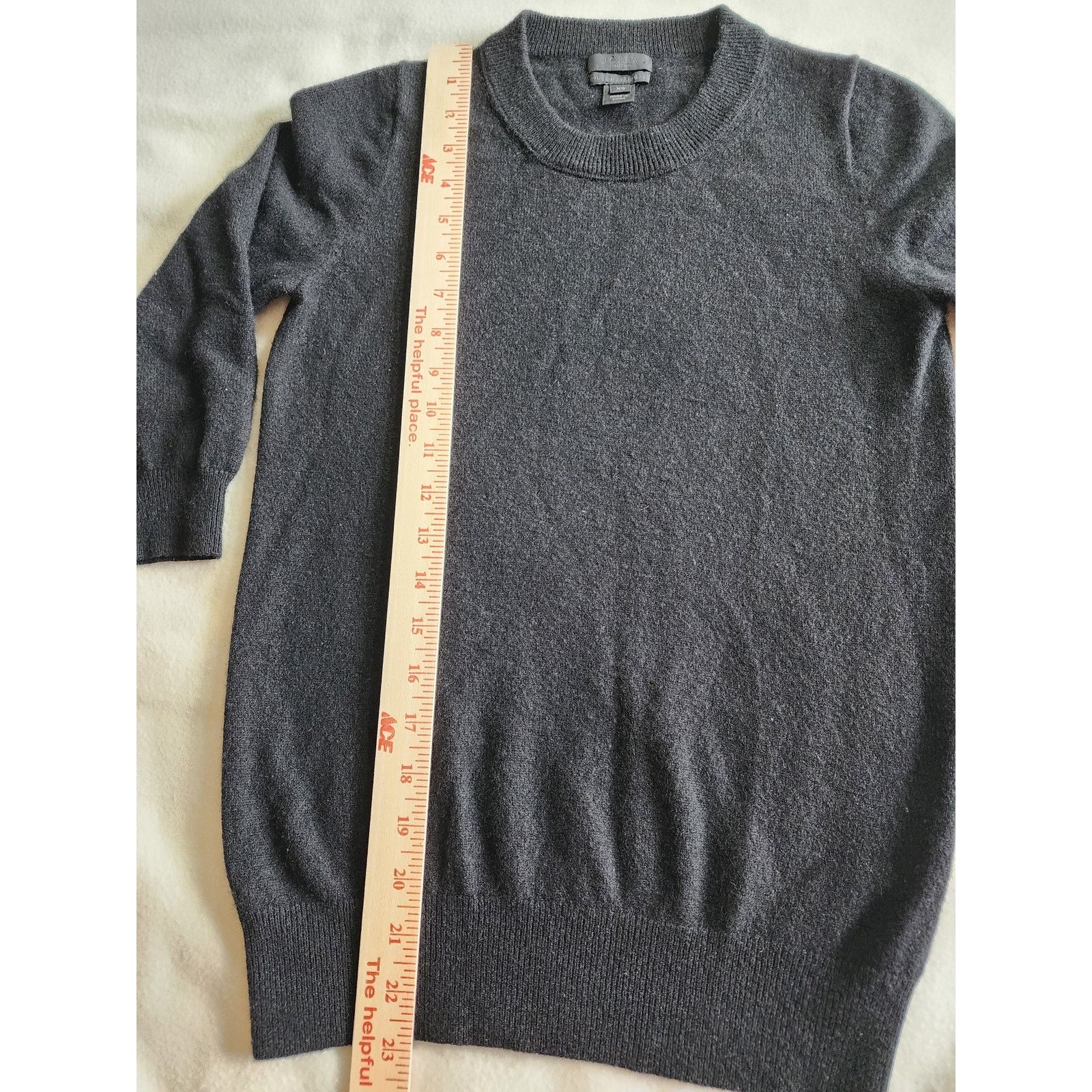 J.Crew J.Crew 100% Italian Cashmere 3/4 Sleeve Sweater XS Black Size XS / US 0-2 / IT 36-38 - 5 Thumbnail