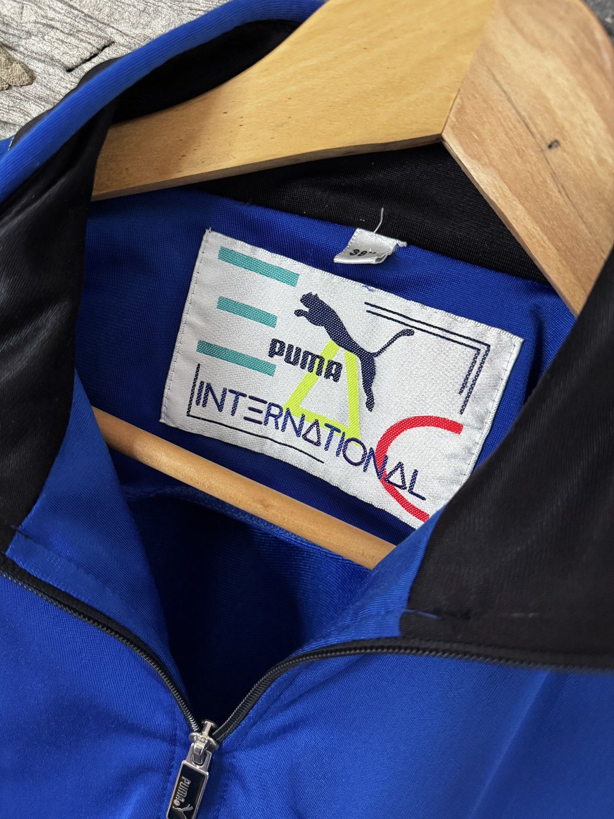 Puma Puma International Track Jacket – Vintage 90s M Size US M / EU 48-50 / 2 - 3 Thumbnail