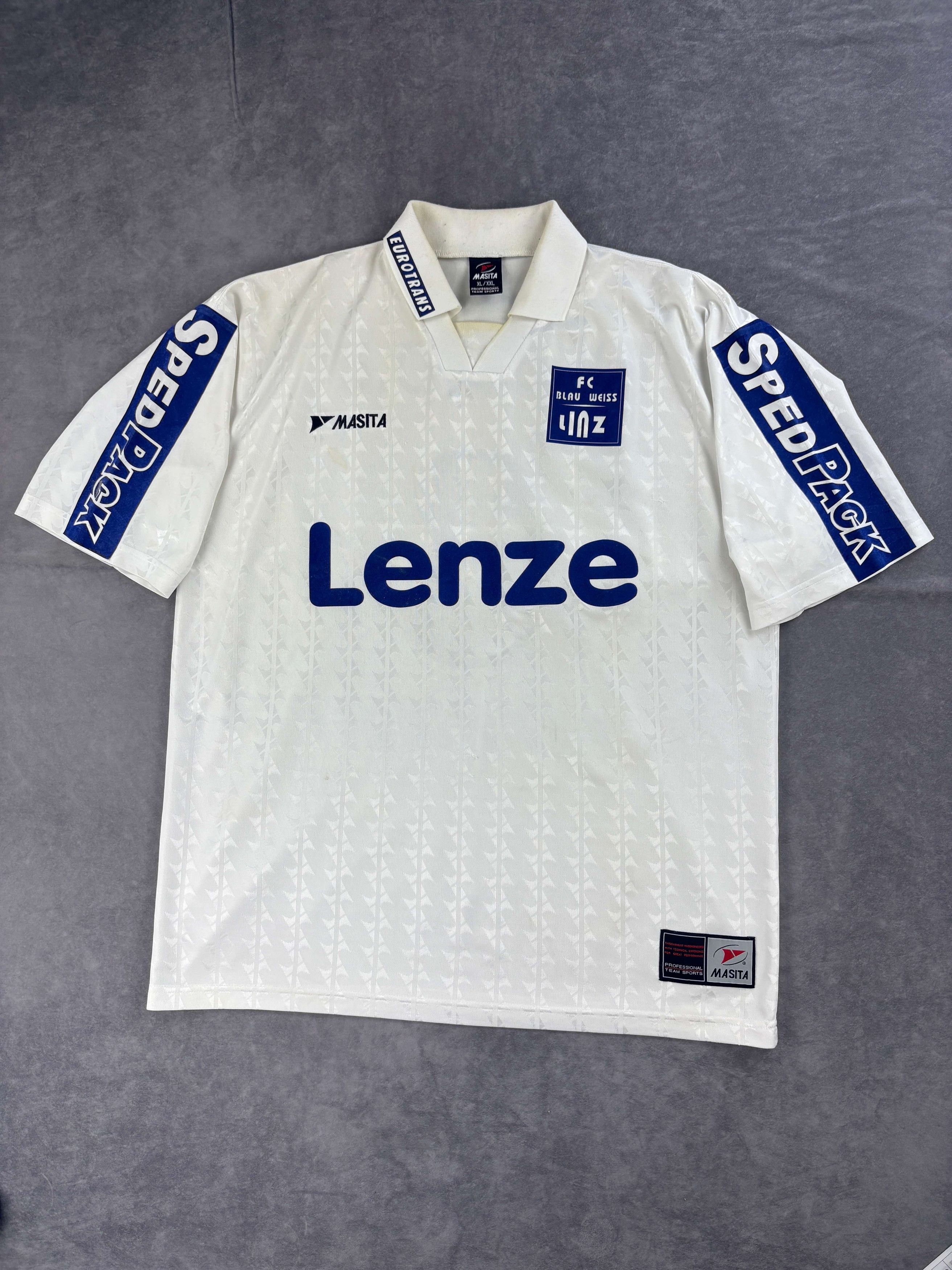 Other Blau-Weiß Linz 2004-05 Masita away #3 football jersey XL/XXL Size US XL / EU 56 / 4 - 1 Thumbnail
