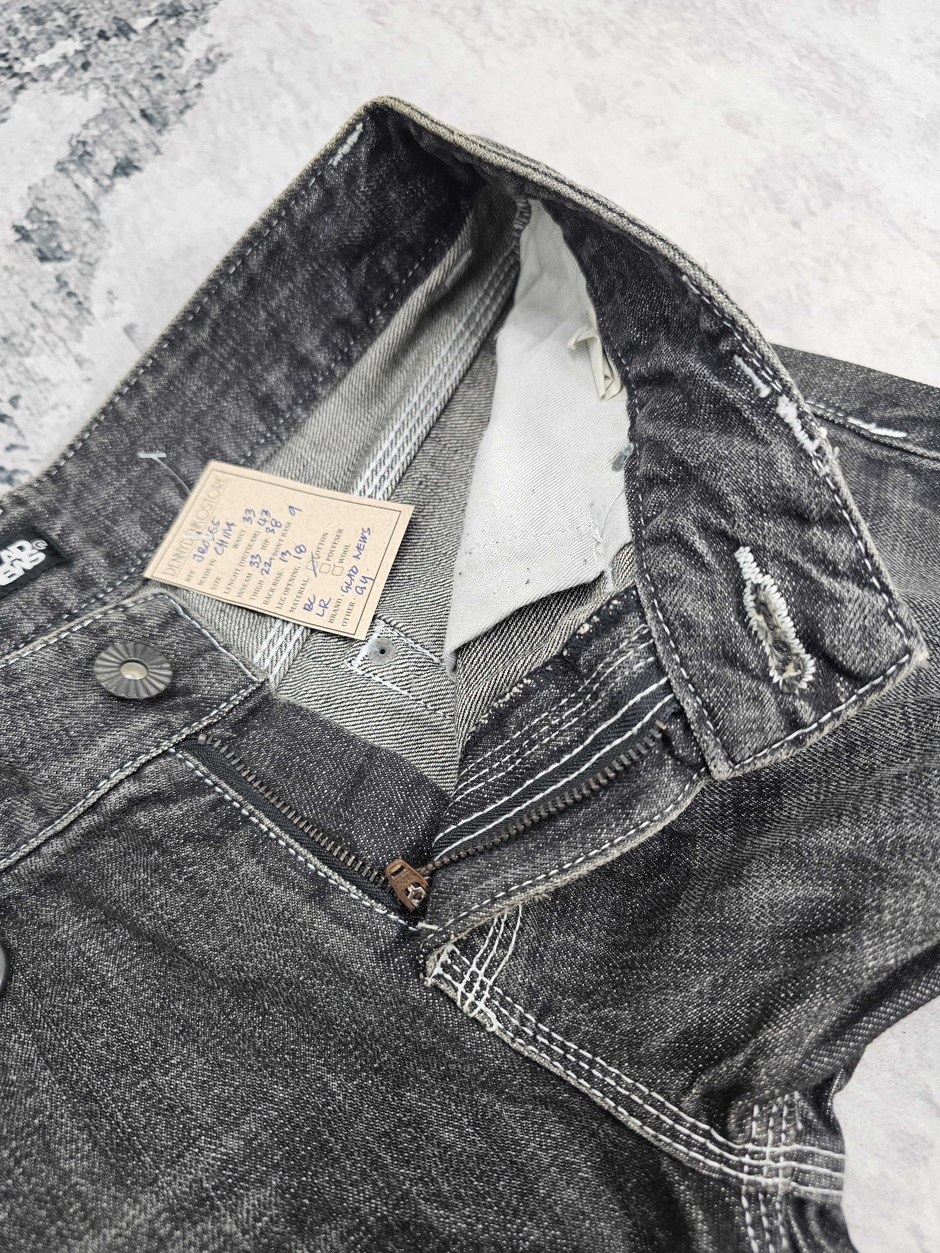 GLAD NEWS Bootcut Flare Stone Wash Black Jeans JB0365