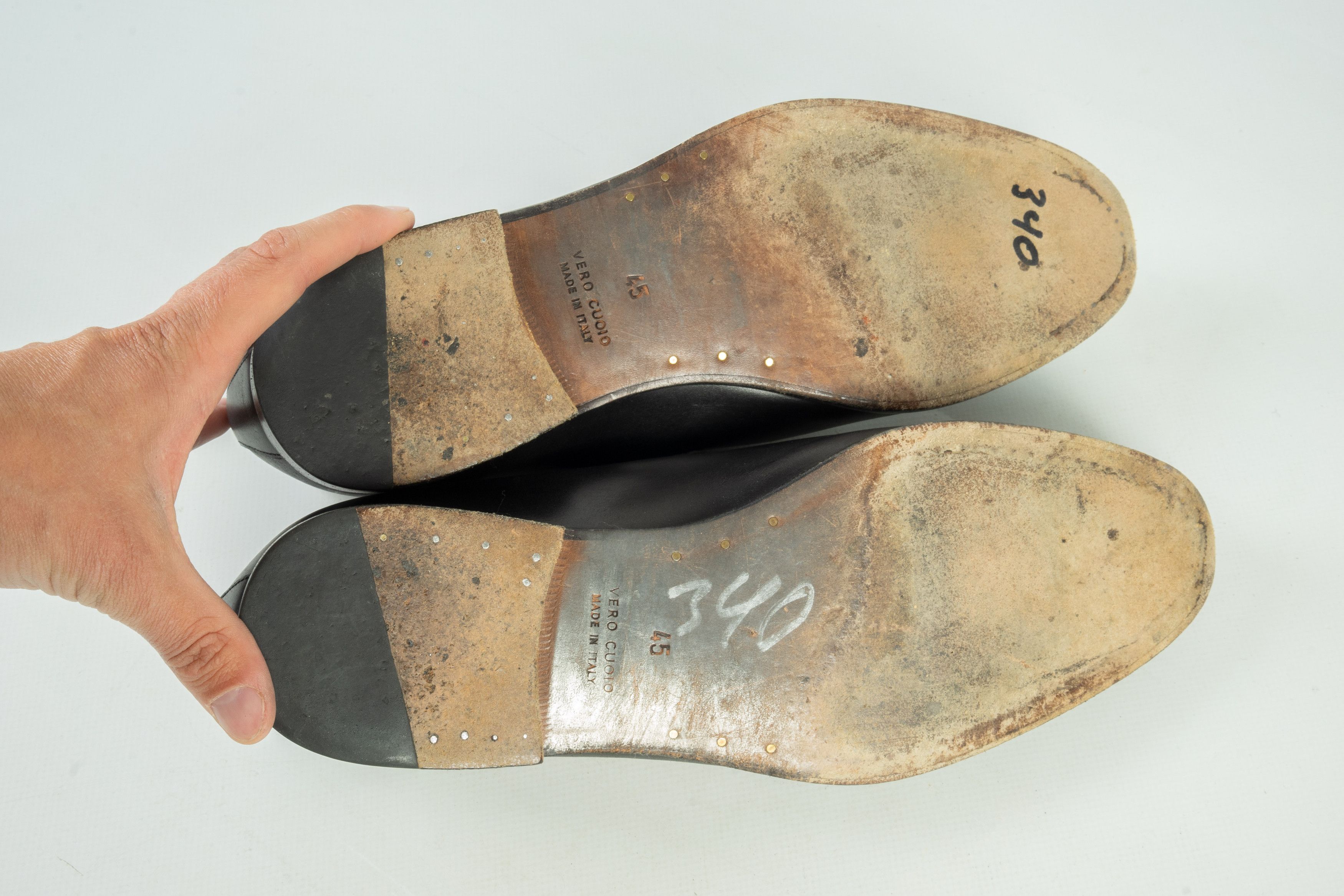 Canali Canali Leather Loafers Shoes Size US 12 / EU 45 - 9 Thumbnail