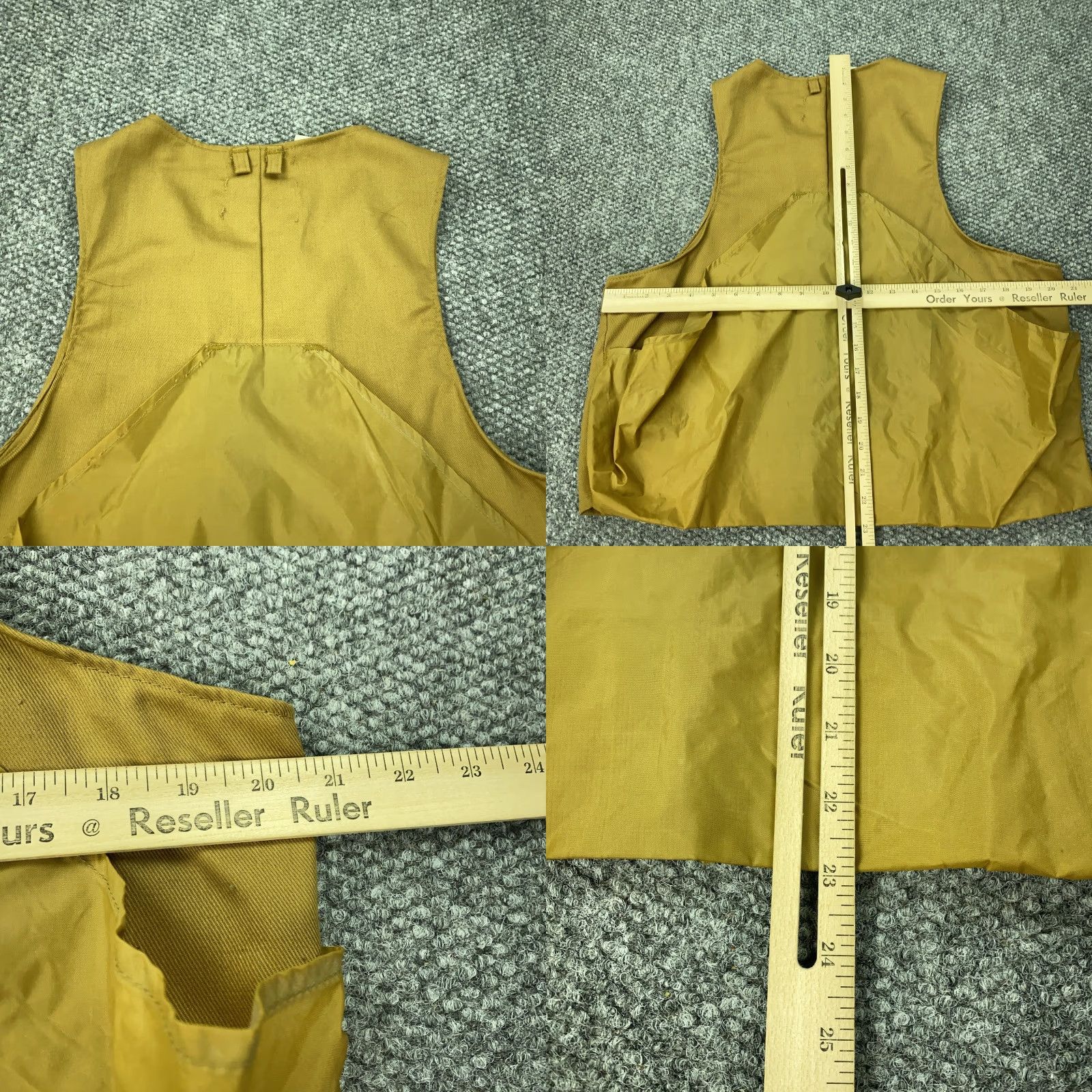 Vintage VINTAGE Chief Hunting Vest Mens Large Brown Shooting Game Bag Shell Loops Field Size US L / EU 52-54 / 3 - 8 Thumbnail