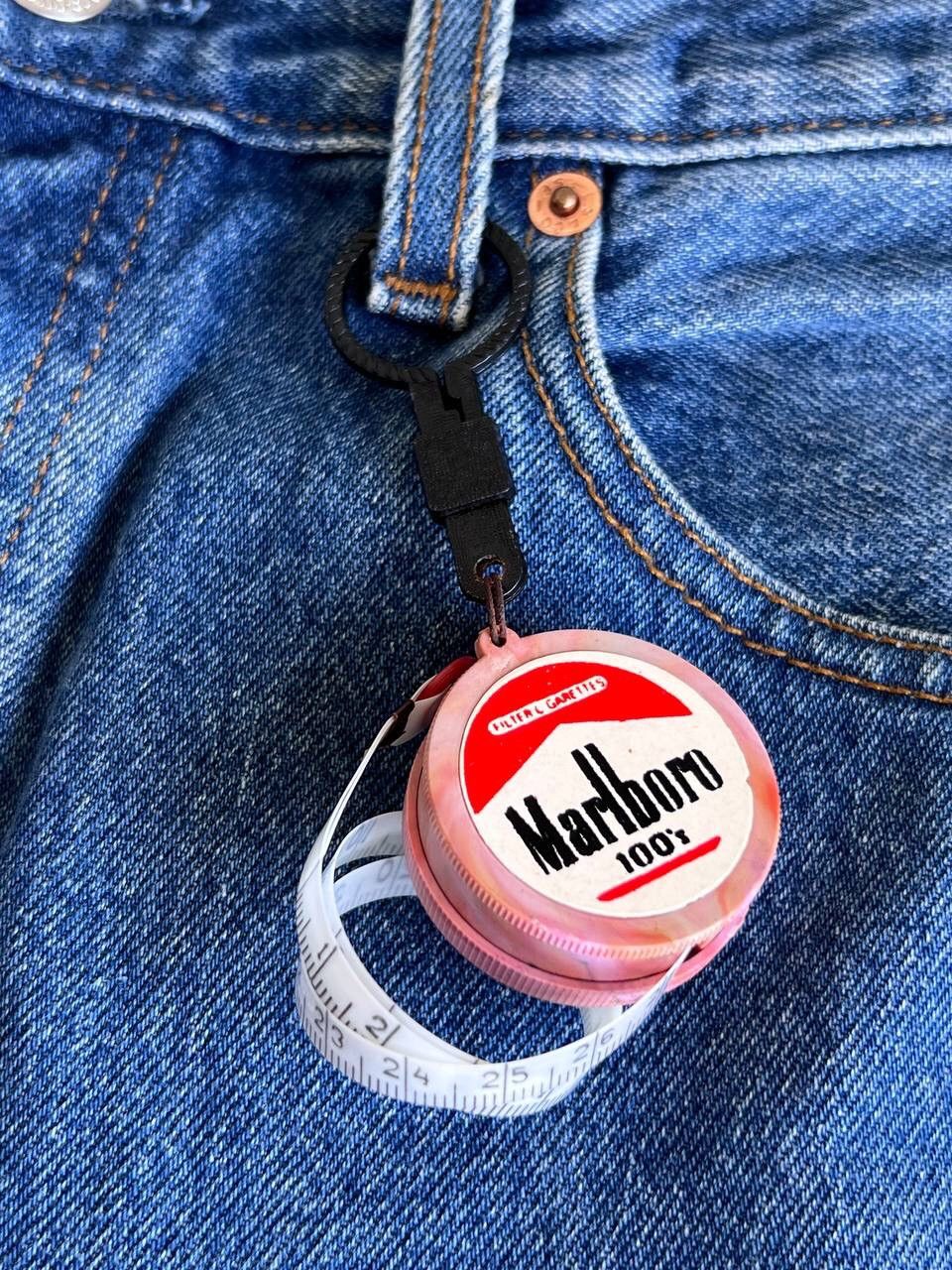 Marlboro × Vintage Vintage Marlboro 80s Pocket Key Ruler 100 cm very rare Size ONE SIZE - 3 Thumbnail