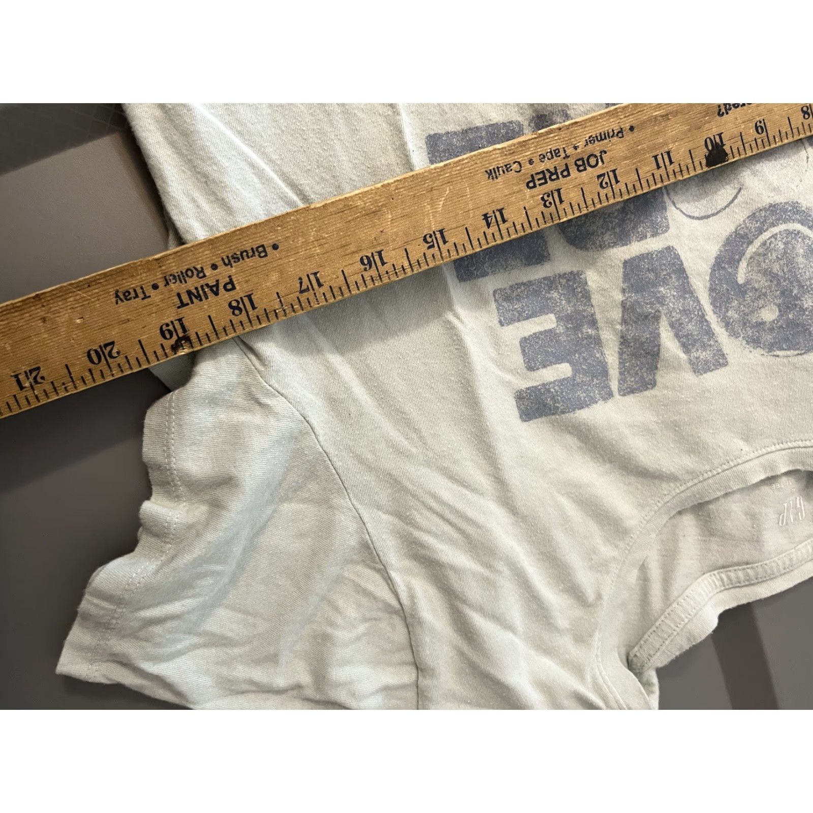 Gap Womens Gap Favorite T V-Neck Blue Long Sleeve T-Shirt XL Graphic Shirt Womens Blue XL Gap Favorite T Shirt V-Neck Size XL / US 12-14 / IT 48-50 - 5 Thumbnail