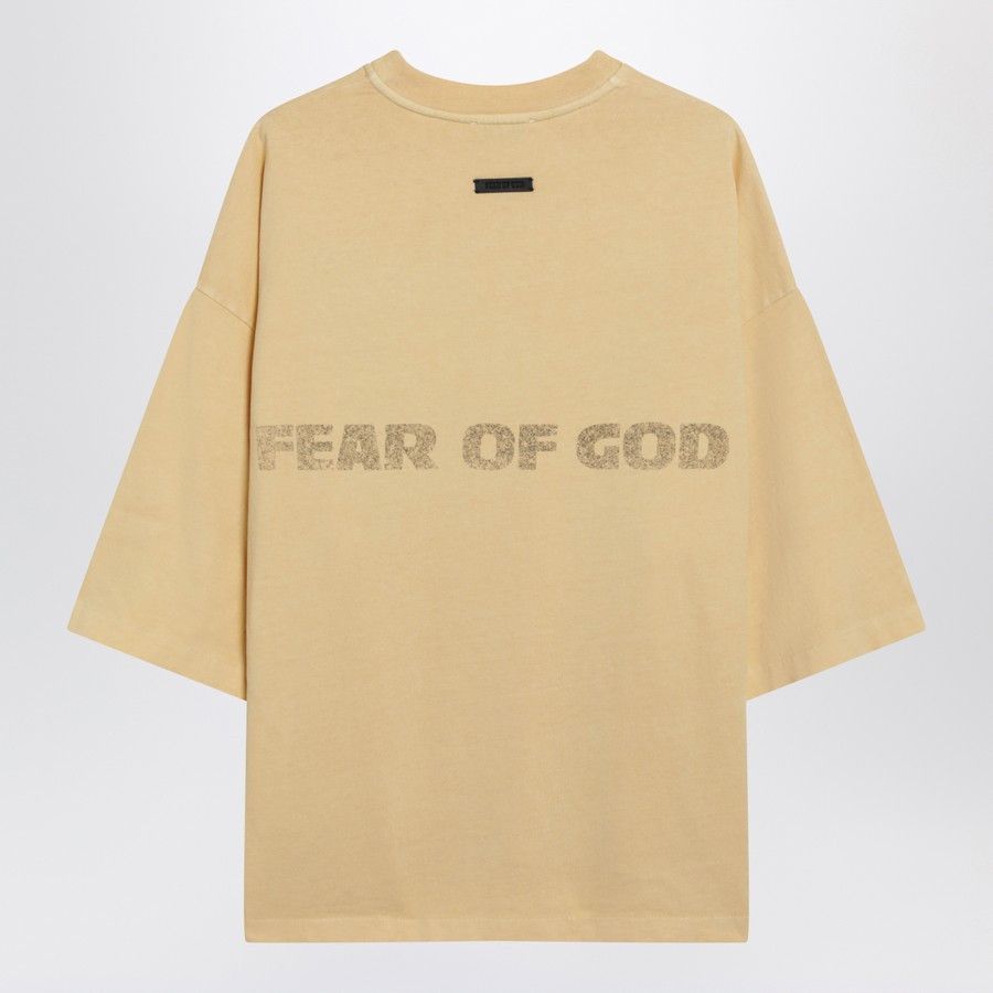 Fear of God o1d2blof0226 Oversized T-Shirt in Beige Size US XS / EU 42 / 0 - 2 Thumbnail