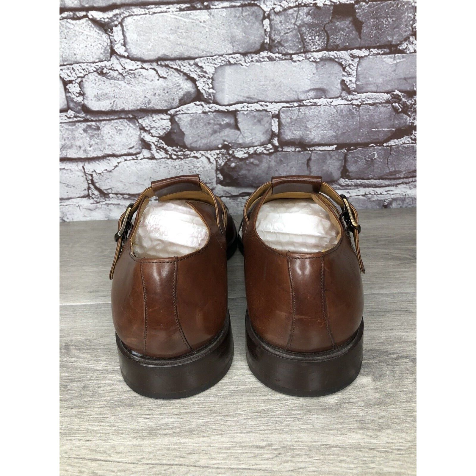 Mezlan Mezlan Diablo Brown Leather Fisherman Strap Casual Sandals M Size US 11 / EU 44 - 18 Thumbnail