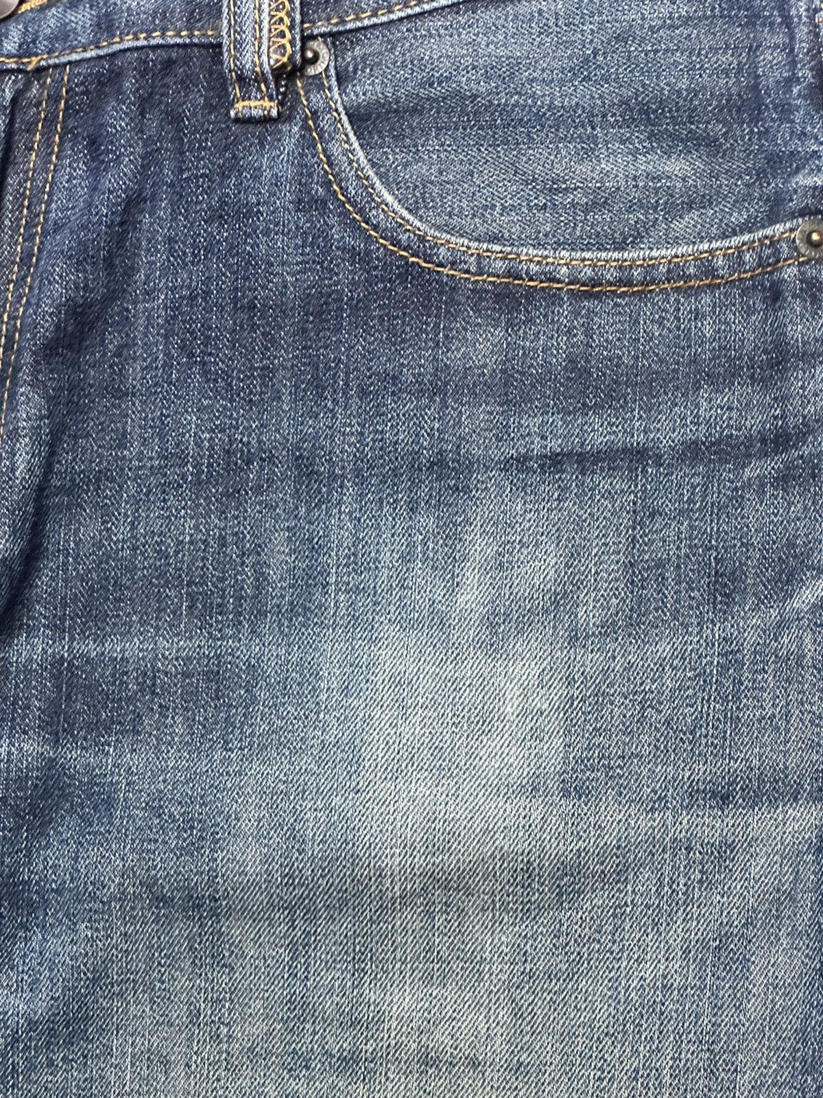 Victorinox Vintage Victorinox Premium Selvage Denim Light Blue Wash Size US 36 / EU 52 - 6 Thumbnail